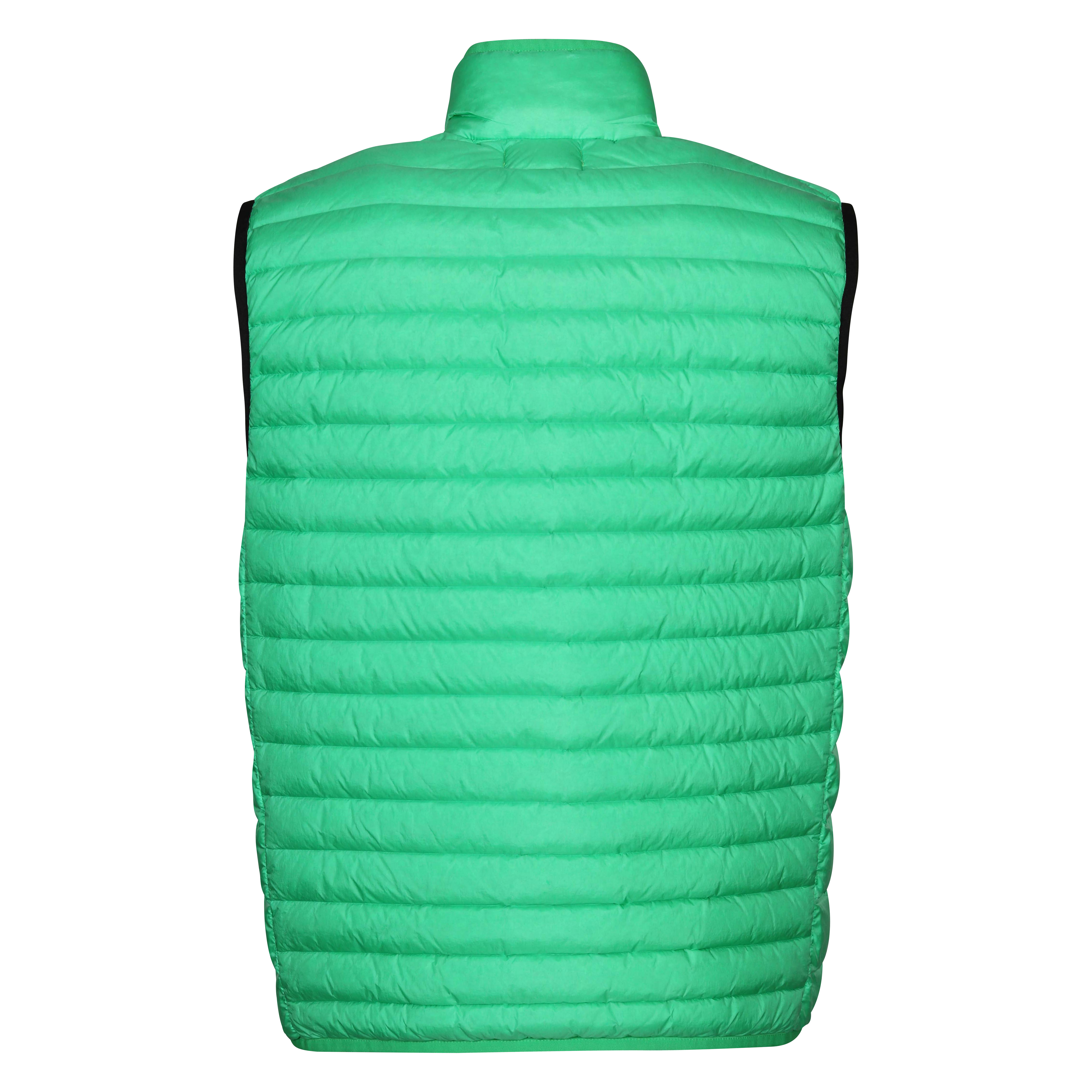 Stone Island Real Down Vest in Emerald Green