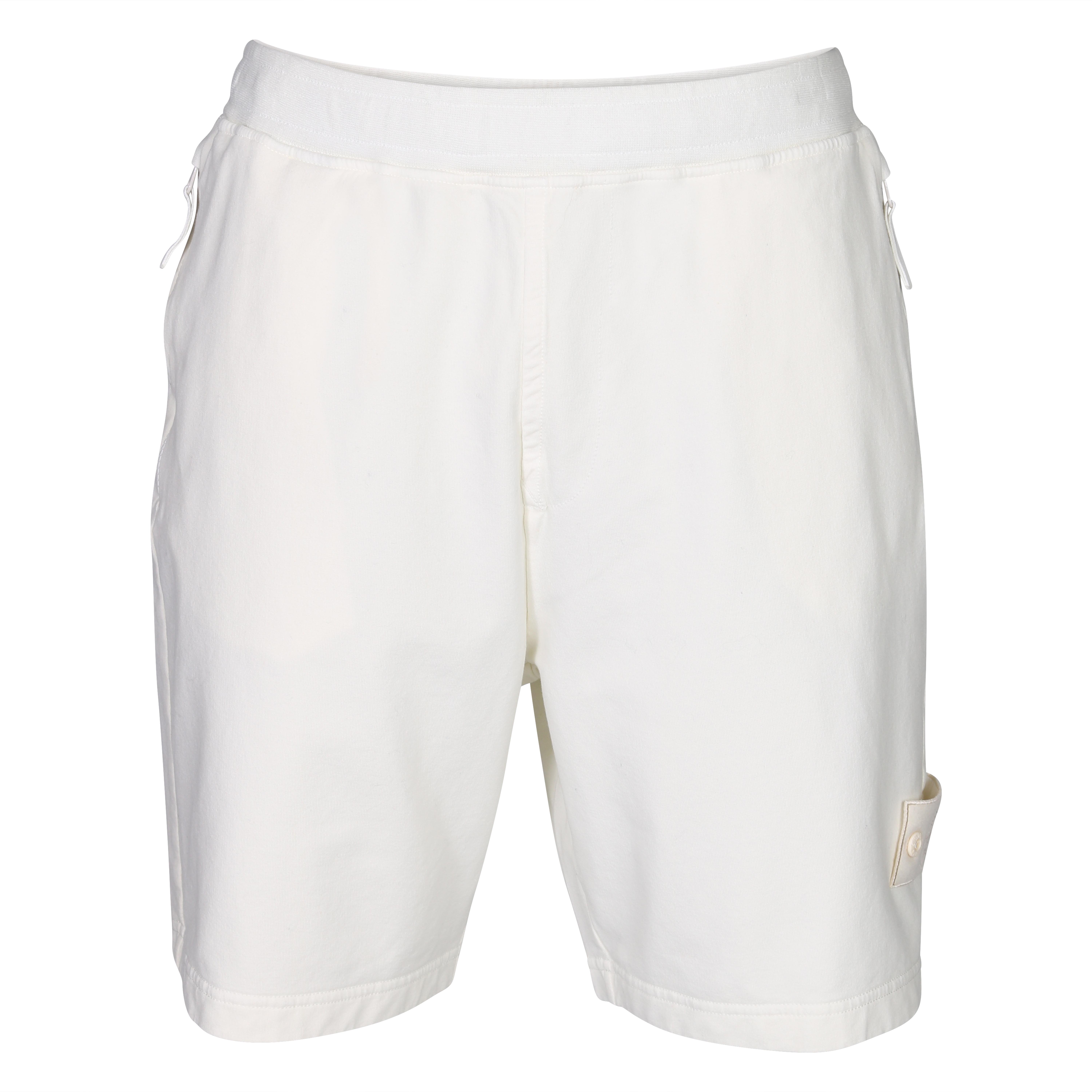 Stone Island Ghost Sweat Shorts in Off White L