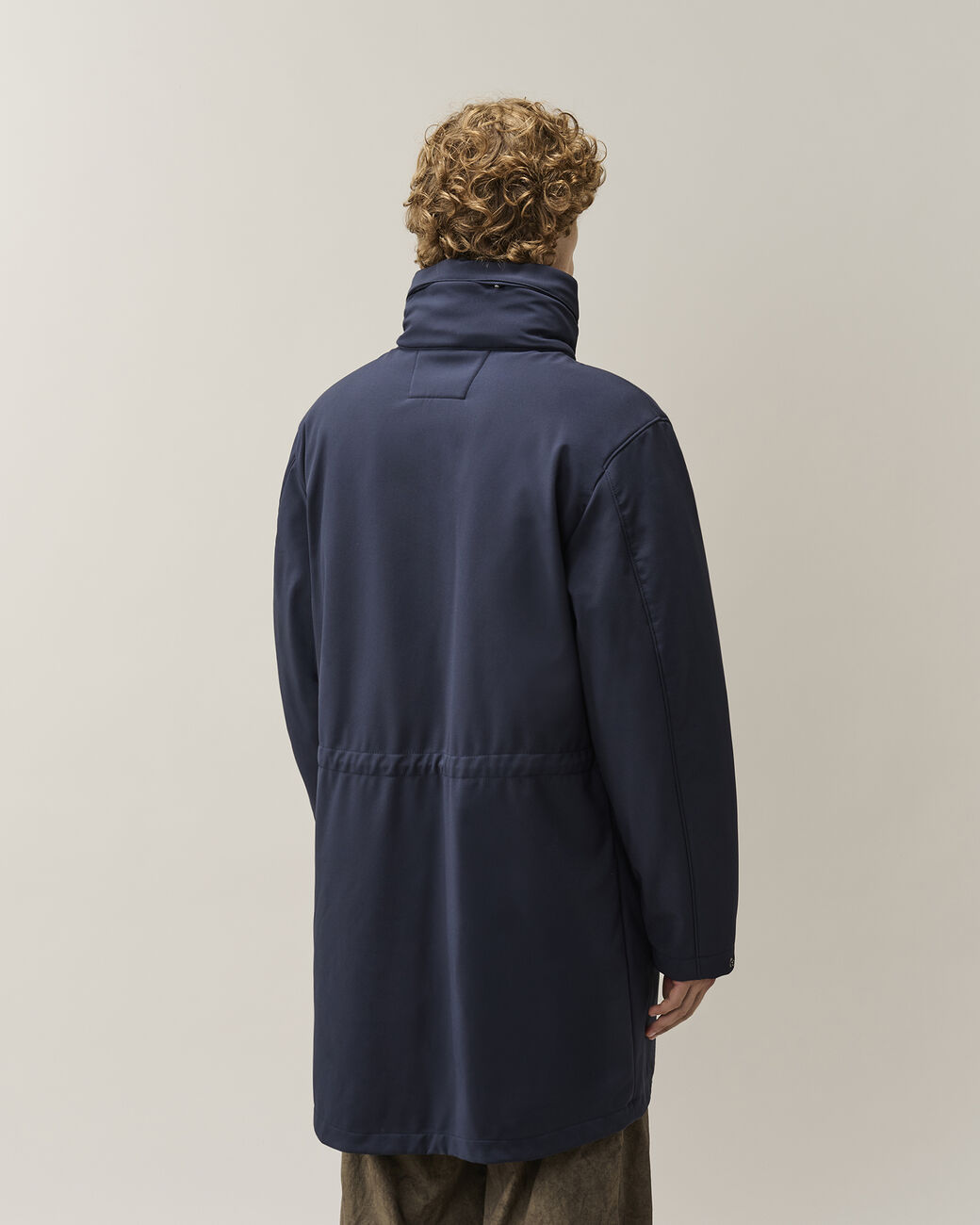 C.P. COMPANY Shell-R Padded Hooded Parka in Total Eclipse