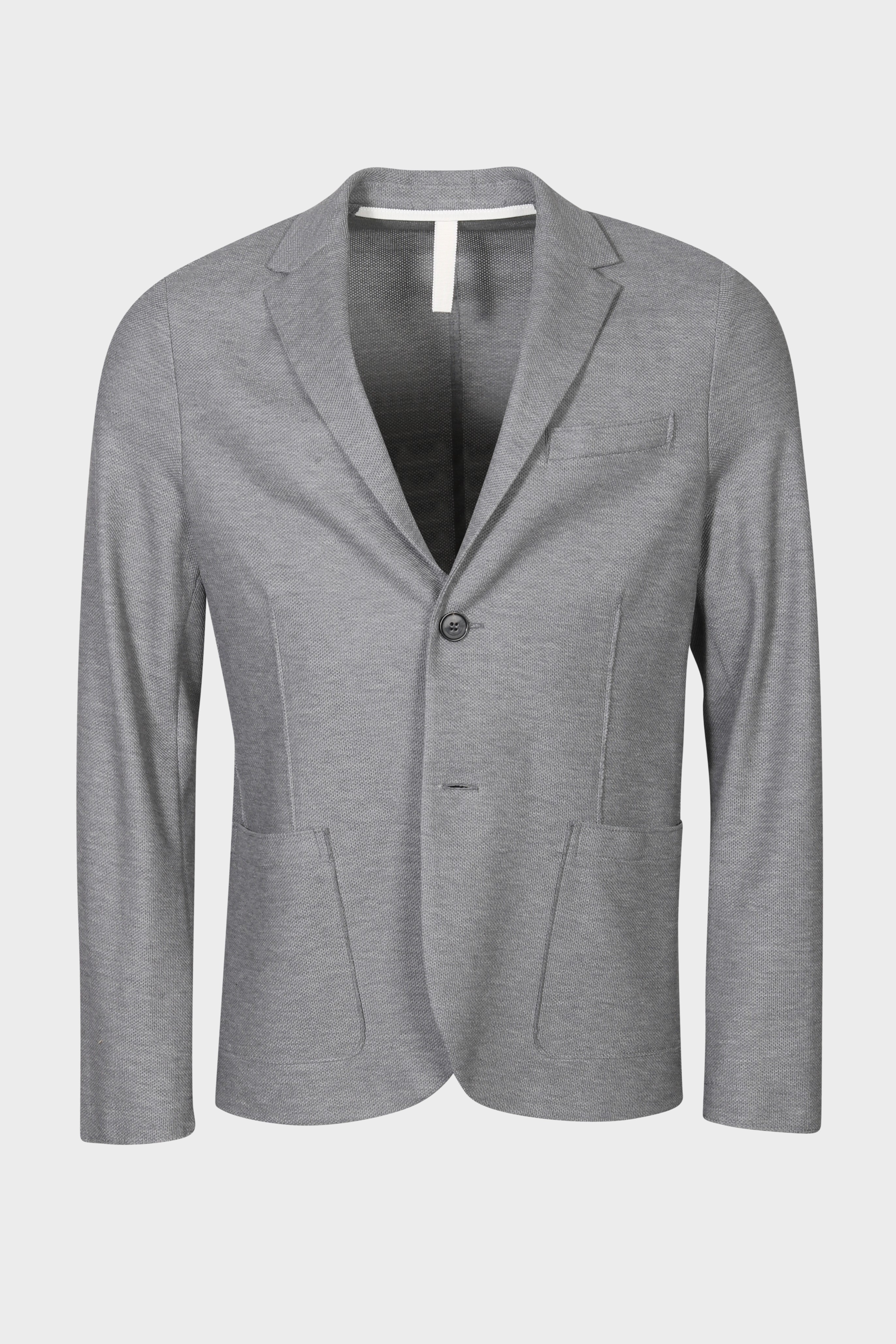 HARRIS WHARF Loro Piana Light Cotton Blazer in Grey 48