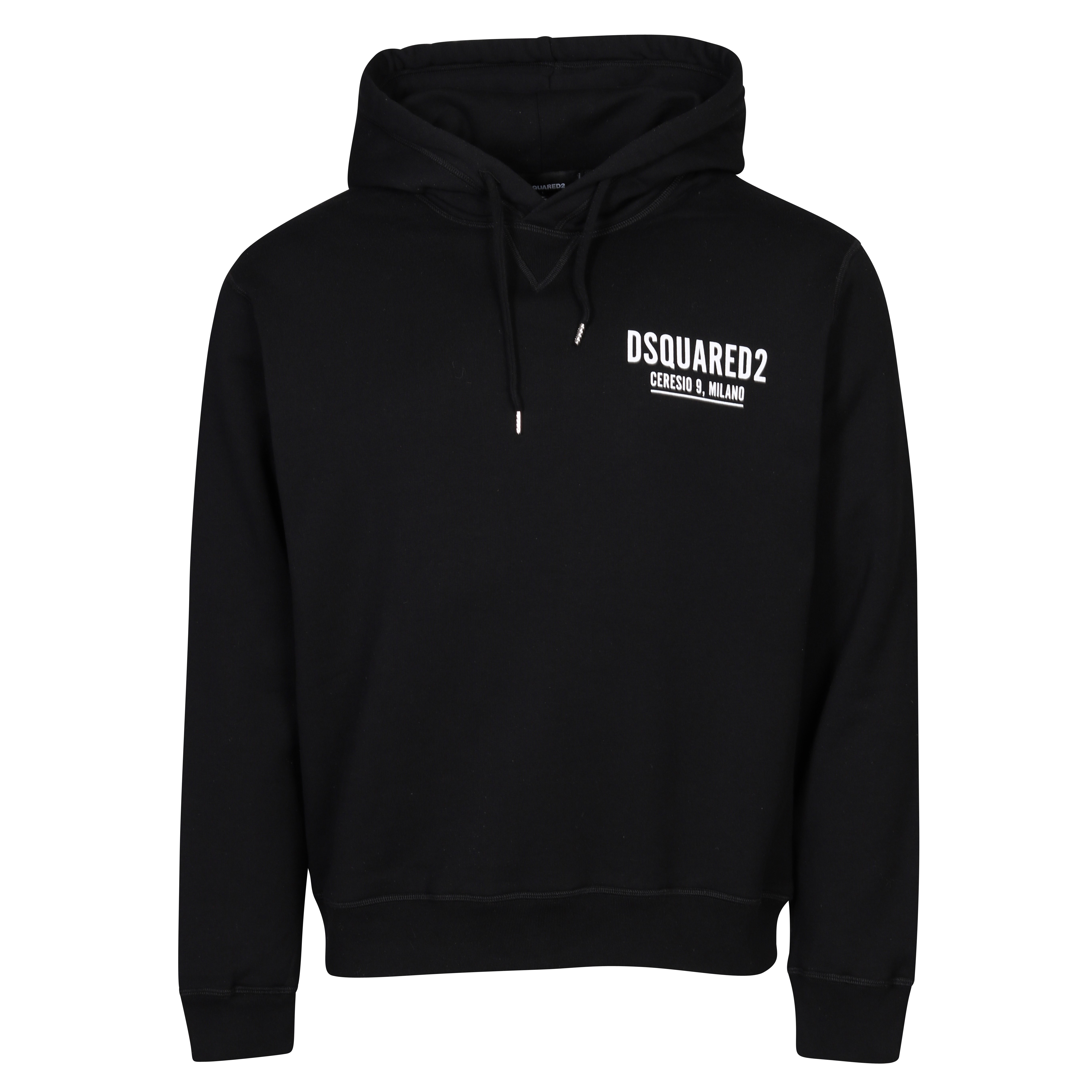 Dsquared Ceresio 9 Cool Hoodie in Black L