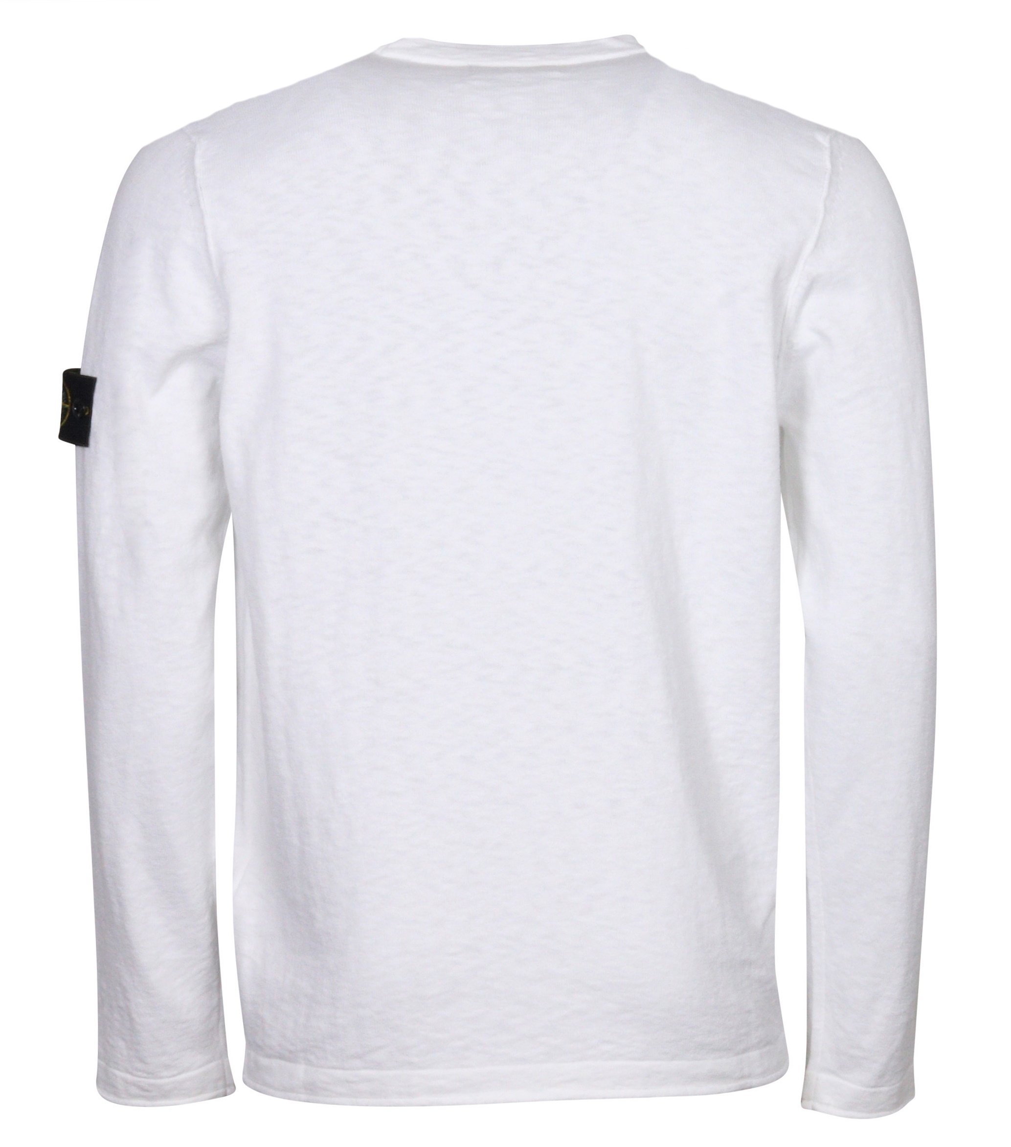 Stone Island Crew Neck Knit Sweater White L