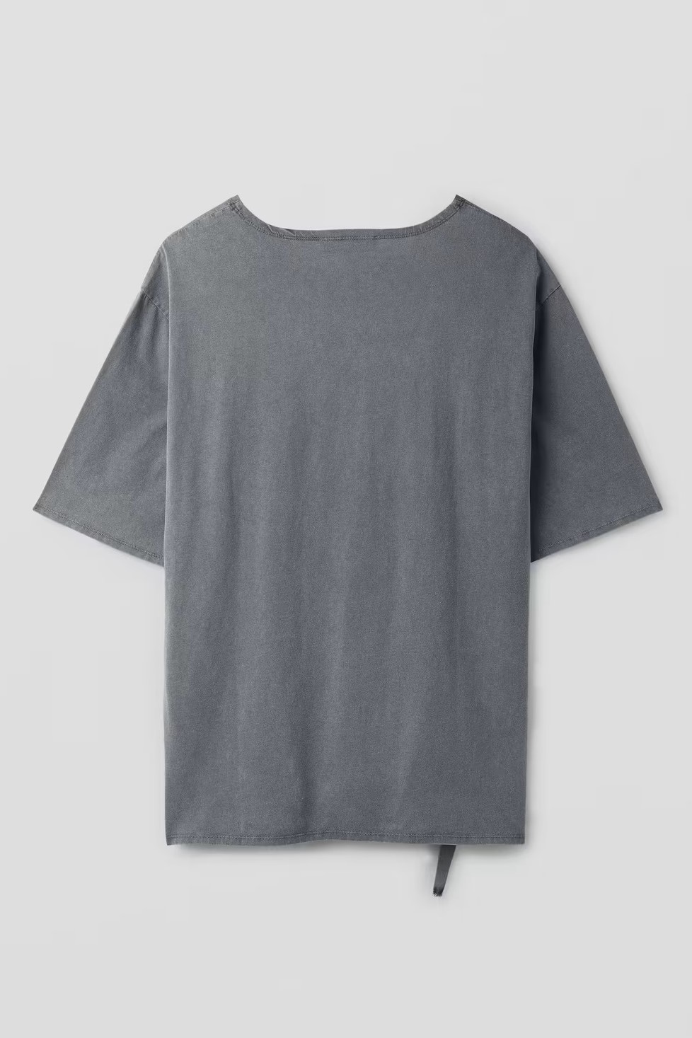 APPLIED ART FORMS Light Cotton T-Shirt in Mid Grey APPLIED ART FORMS Light Cotton T-Shirt in Mid Grey