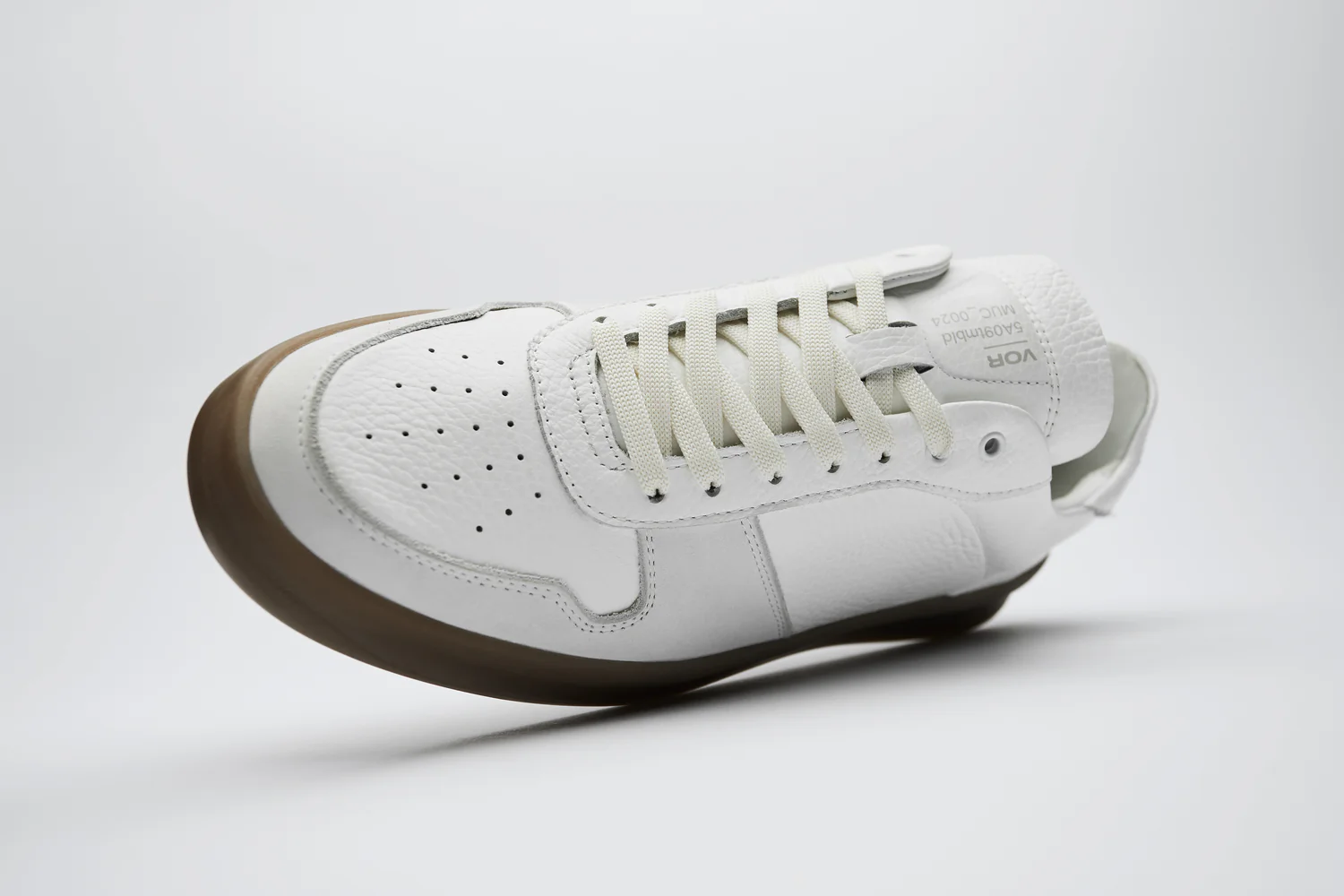 VOR Sneaker 5A Kautschuk II in White