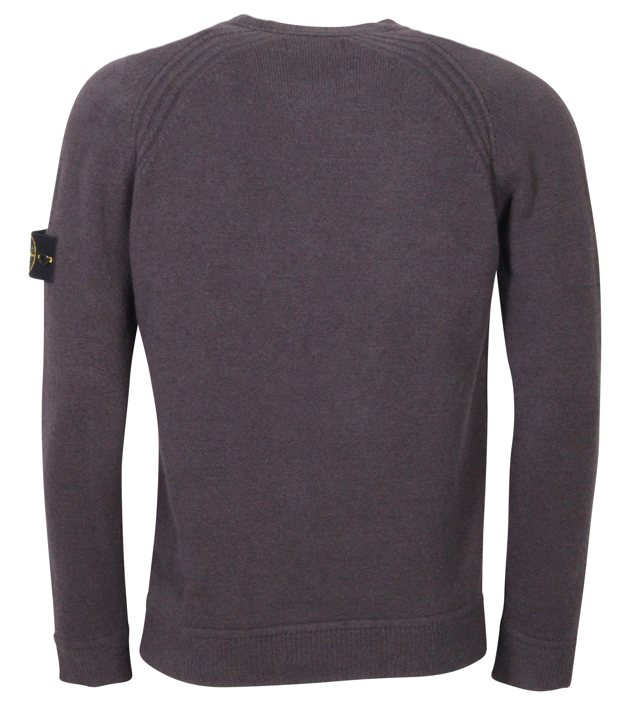Stone Island Crew Neck Soft Knit Sweater Grey