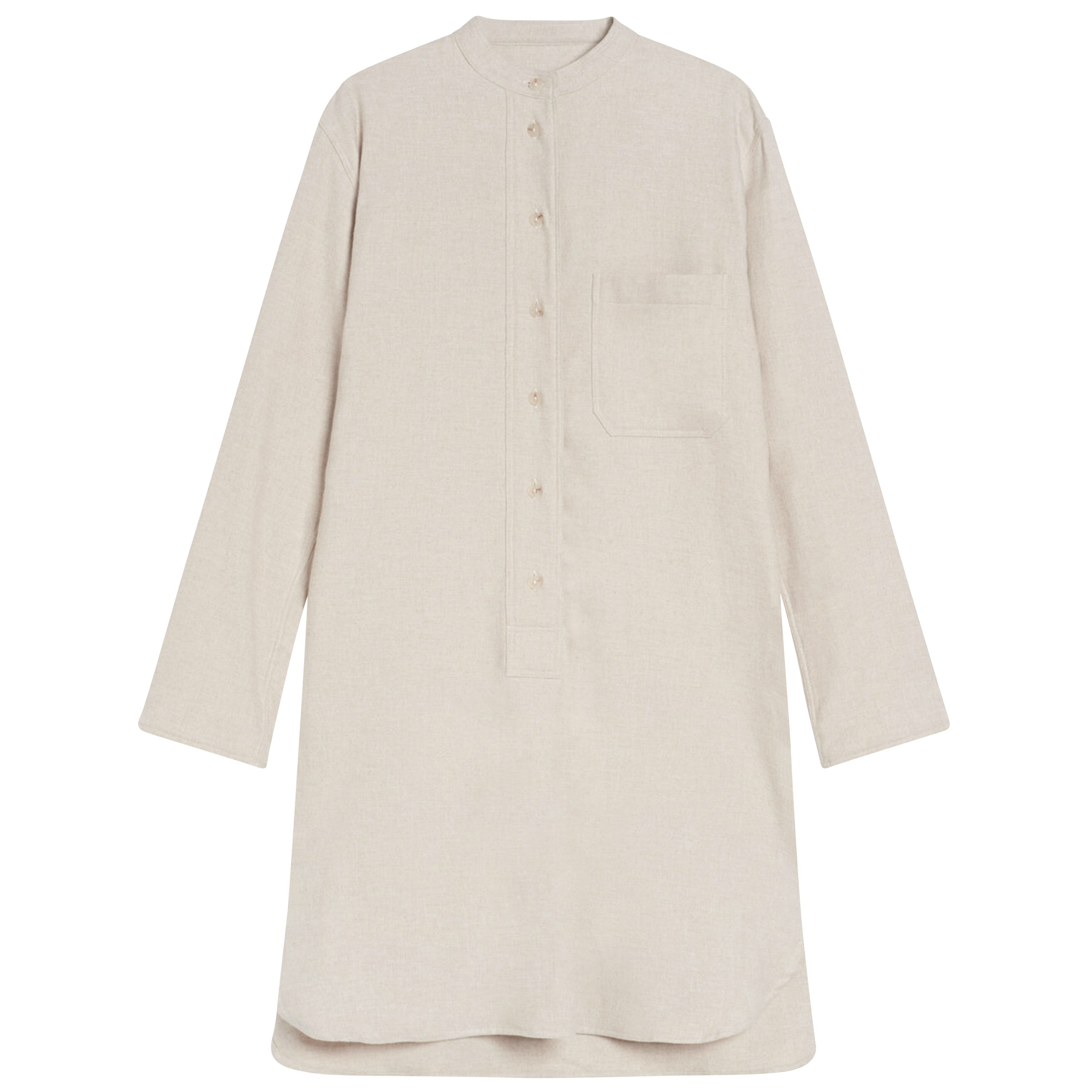 Closed Long Shirt in Cement Closed Long Shirt in Cement