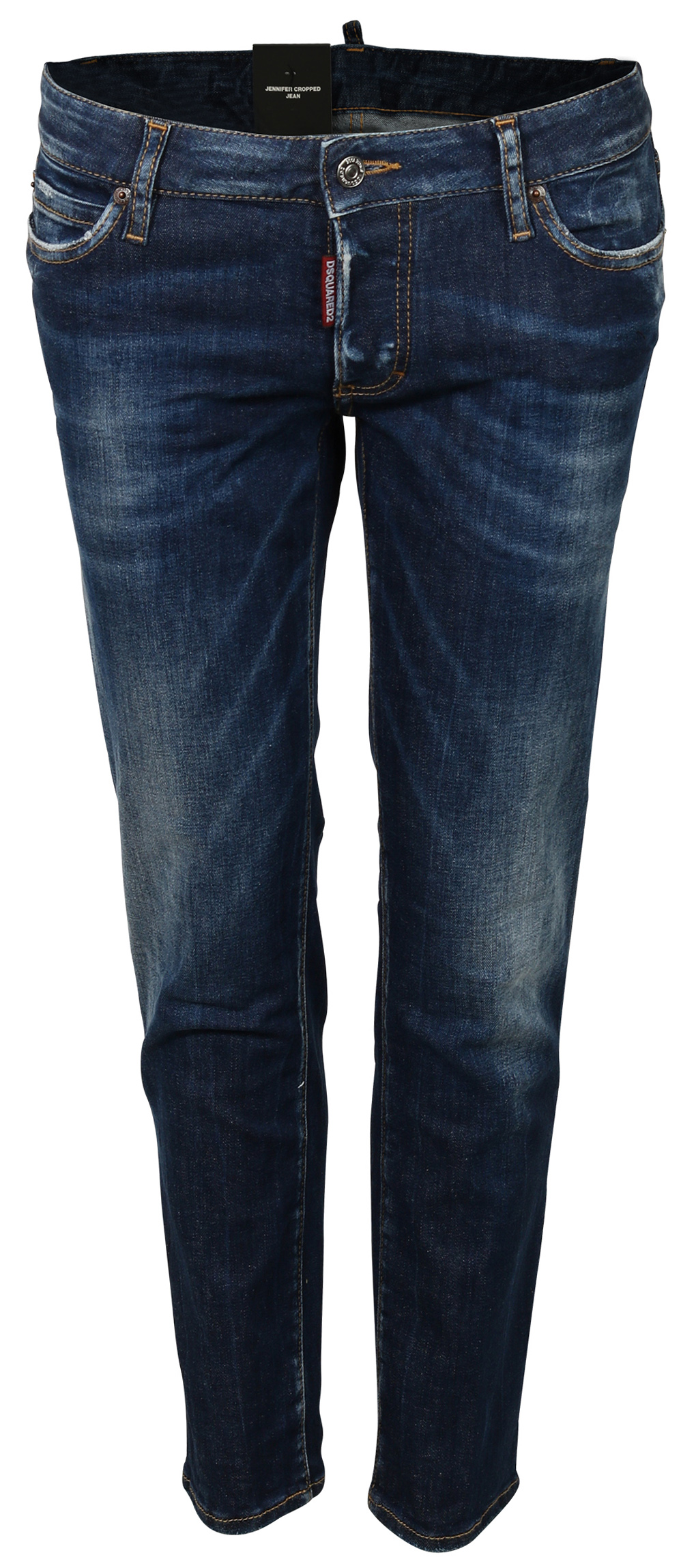 Dsquared Jeans Jennifer Cropped Blue Washed
