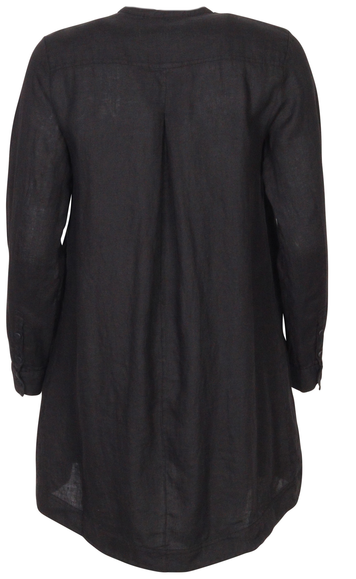 Transit Par Such Linen Shirt Black L