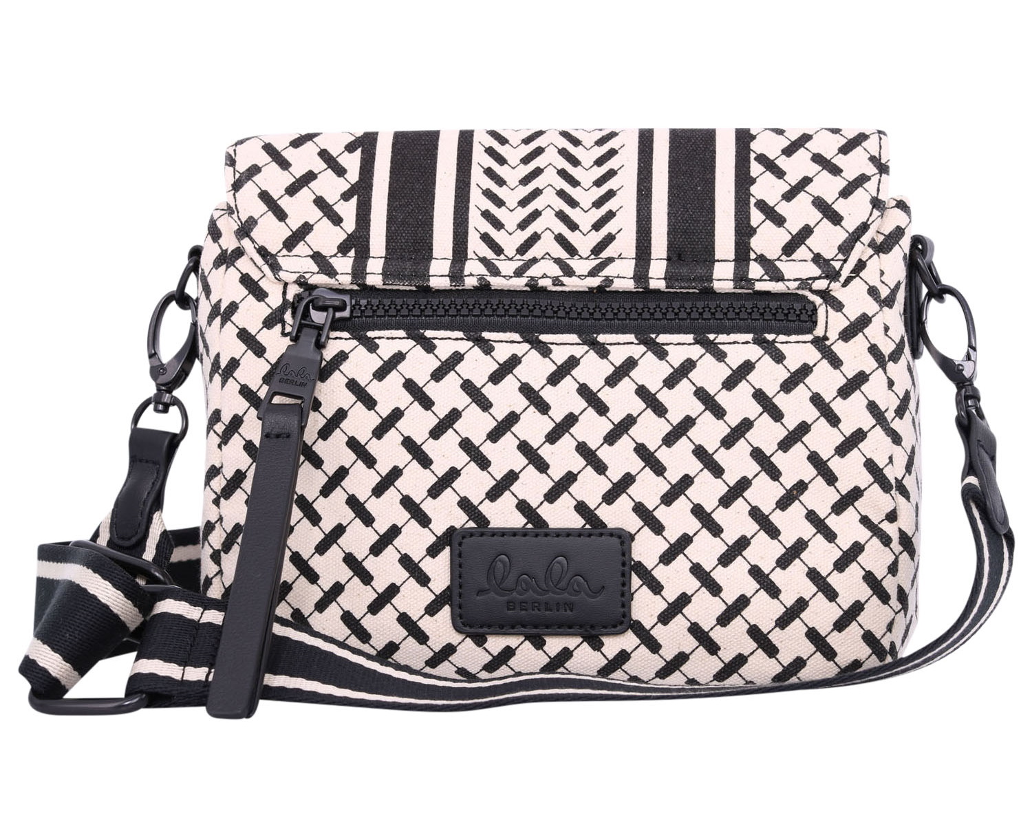 Lala Berlin Crossbody Annabella Kufiya Offwhite/Black