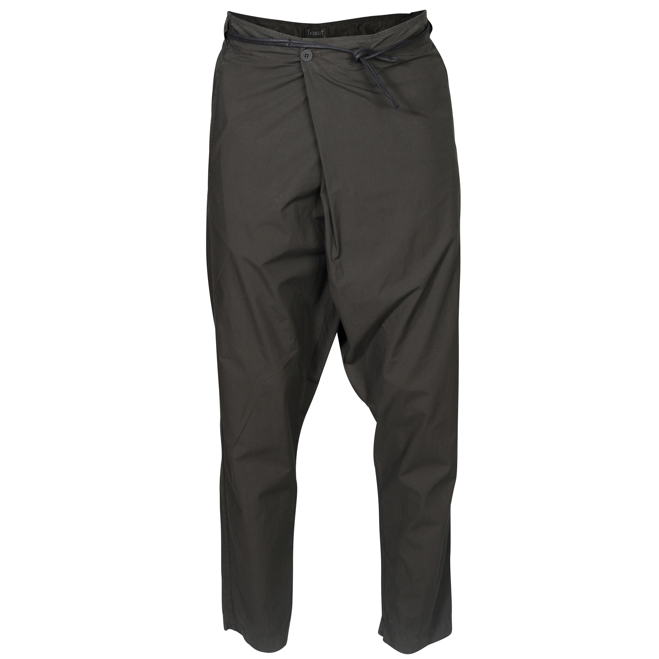 TRANSIT UOMO Cotton Pant in Dark Olive