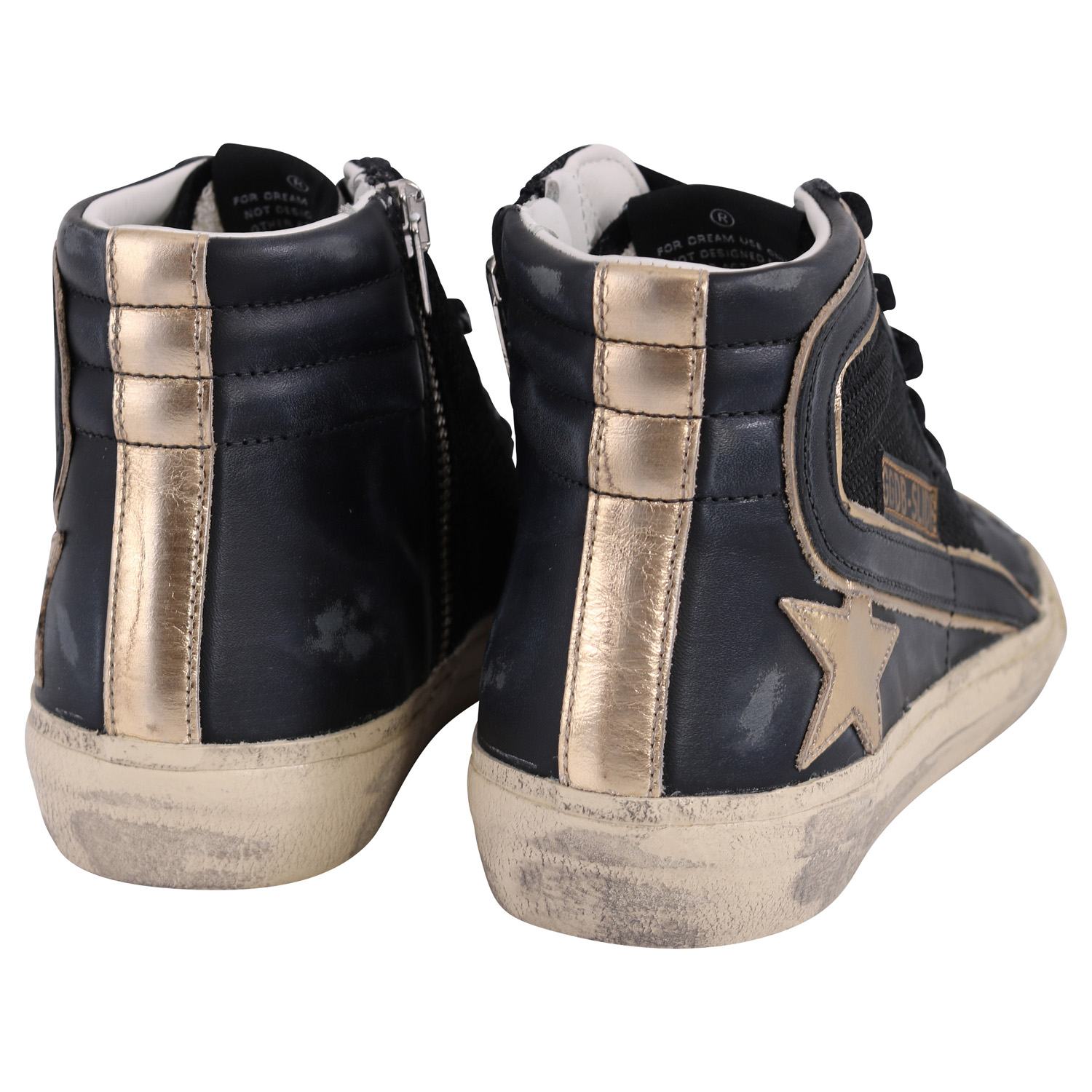 Golden Goose Sneaker Slide Black/Gold 37