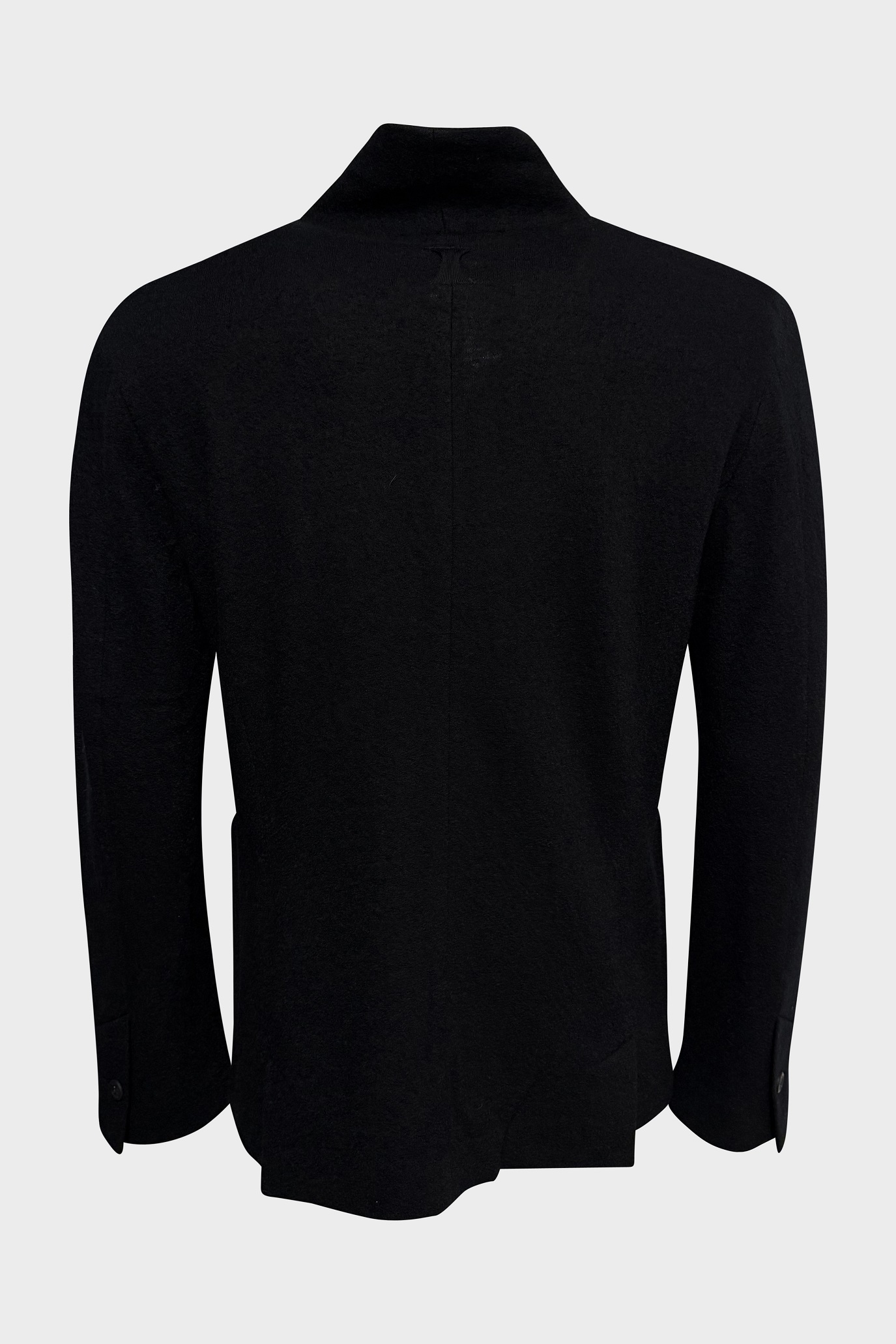 HANNES ROETHER Light Wool Jacket in Black