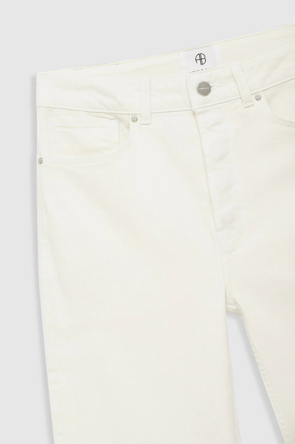 Anine Bing Roxanne Jeans in Cream