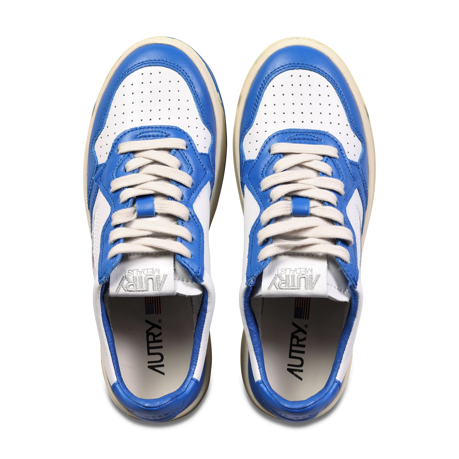 Autry Action Shoes Low Sneaker White/Princess Blue