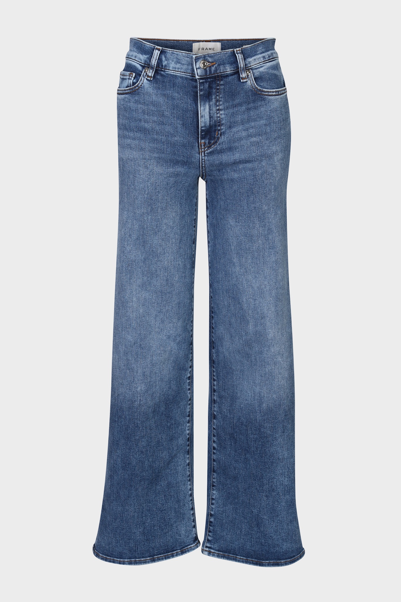 FRAME Slim Palazzo Jeans in Canals FRAME Slim Palazzo Jeans in Canals