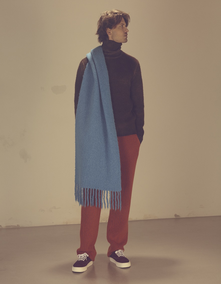 Roberto Collina Scarf in Blue
