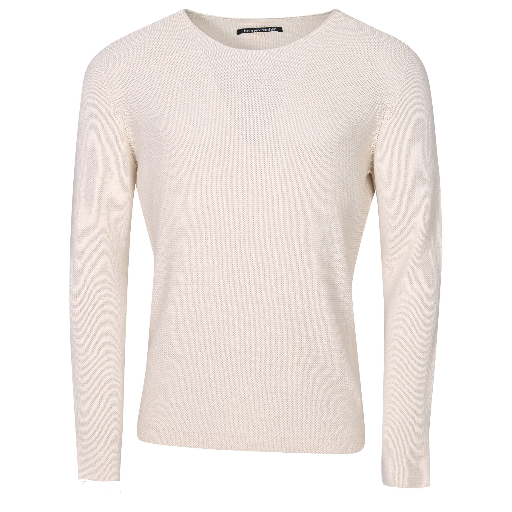 HANNES ROETHER Knit Sweater in Ecru L