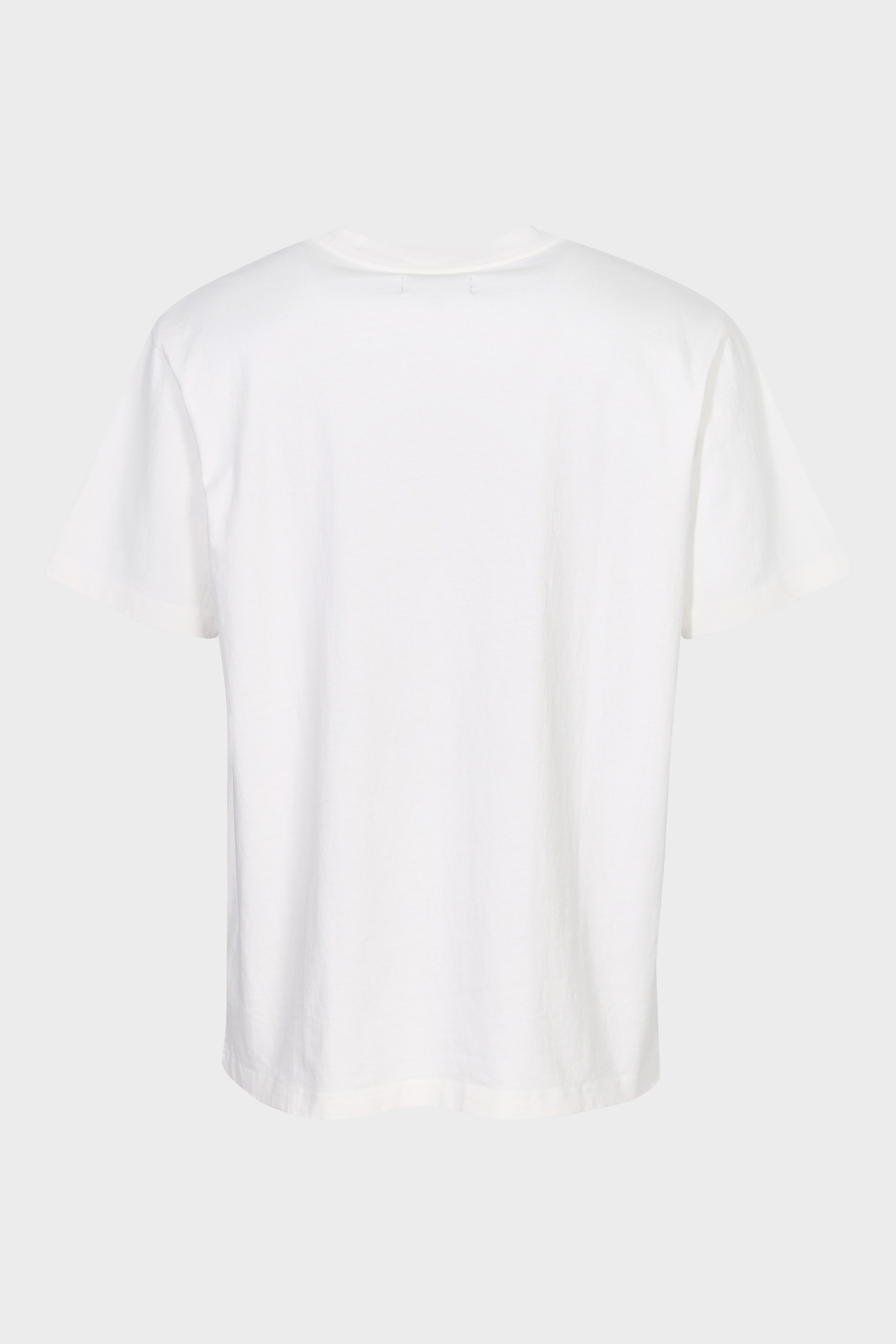 PURPLE-BRAND Heavy Jersey Distressed T-Shirt in White PURPLE-BRAND Heavy Jersey Distressed T-Shirt in White