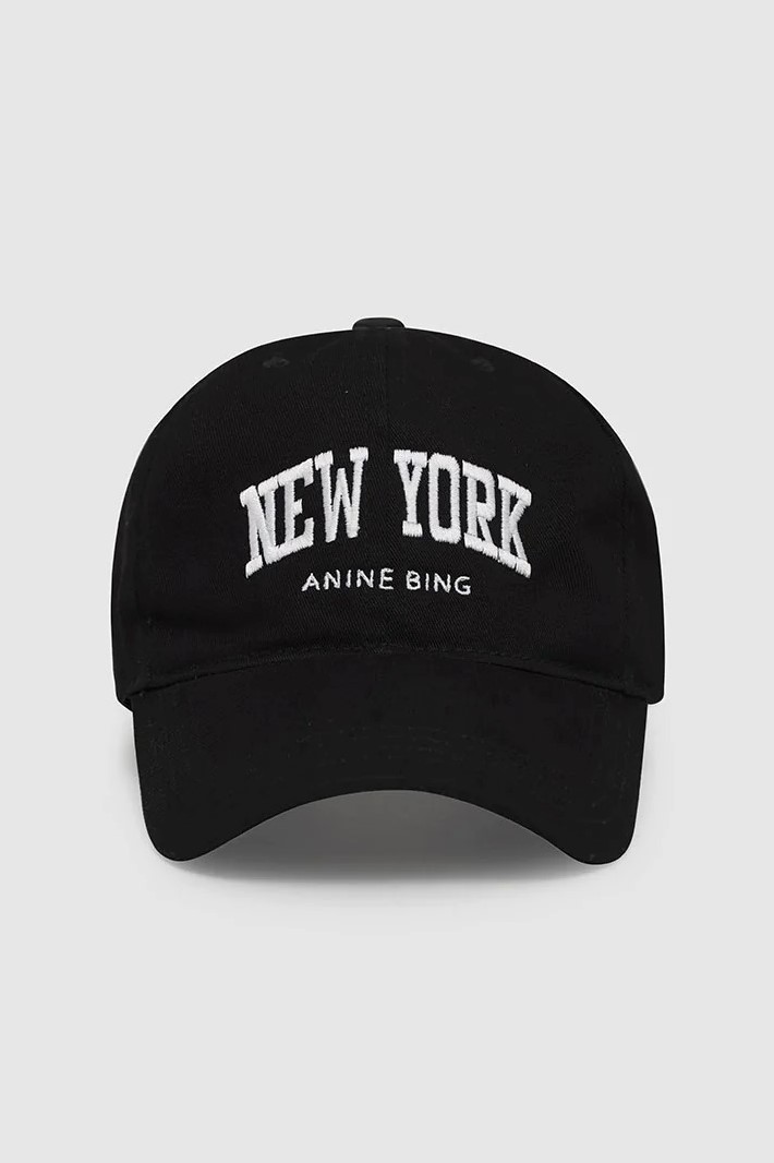ANINE BING One Jeremy Baseball Cap University New York