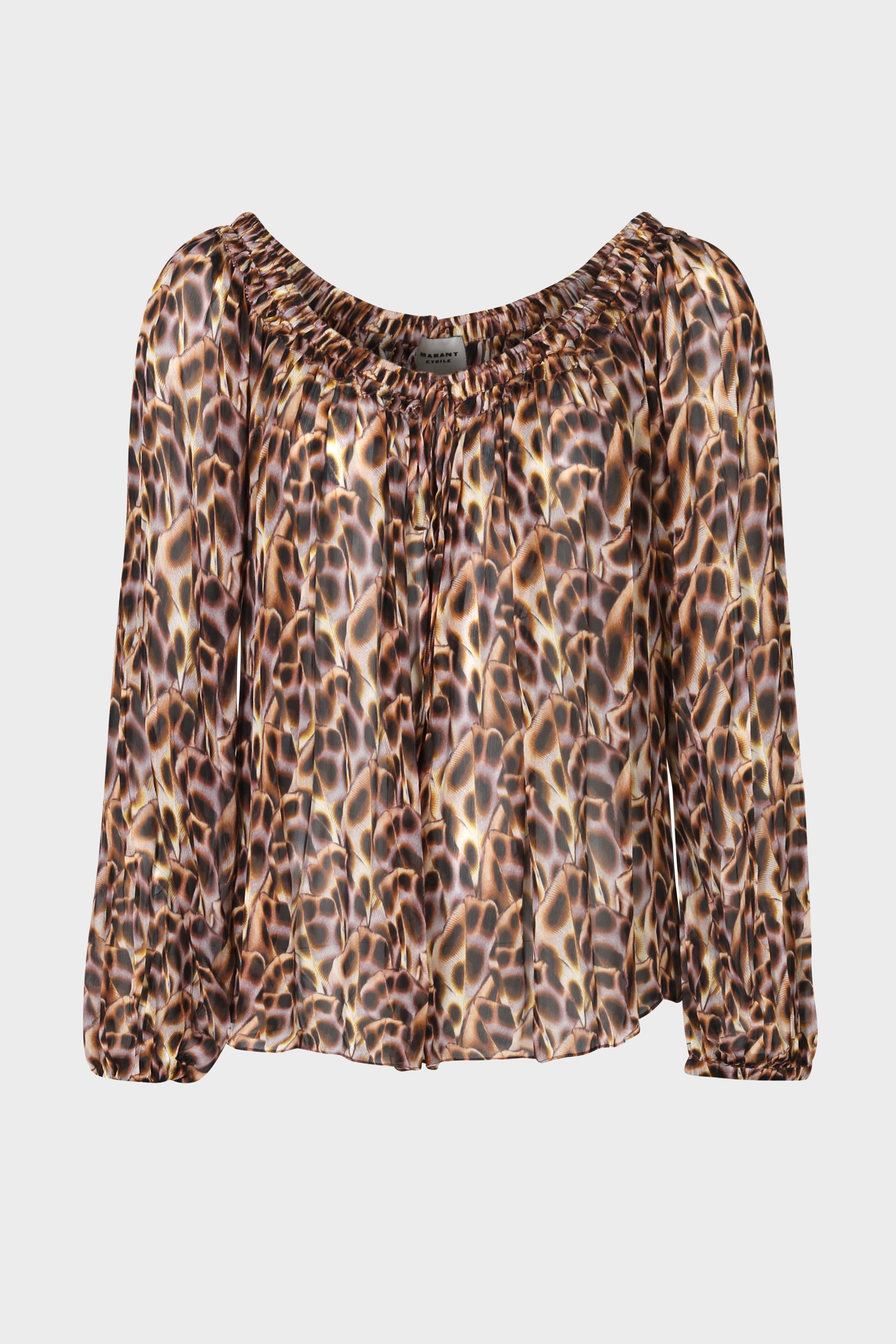 ISABEL MARANT ÉTOILE Vutti Top in Ochre