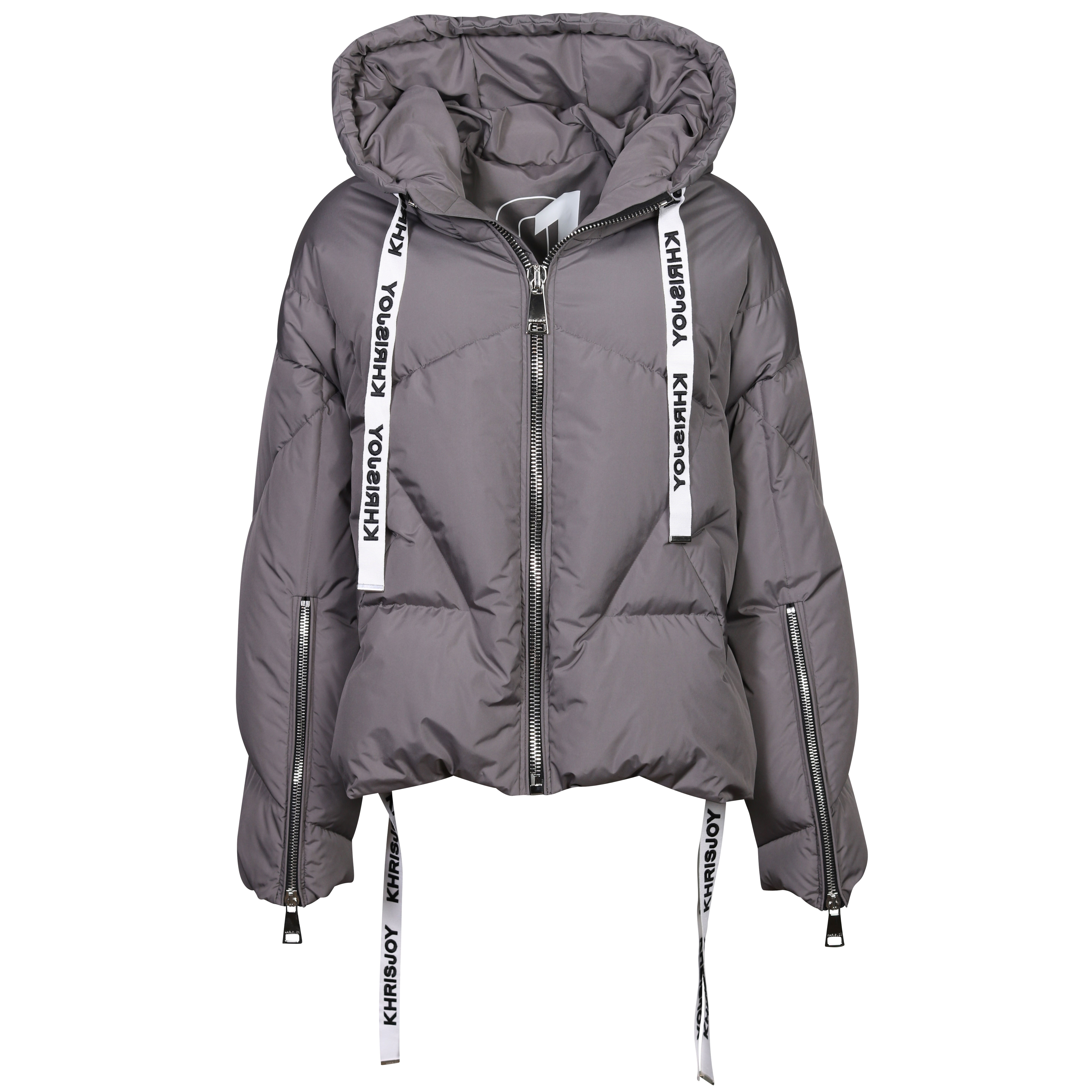 Khrisjoy Iconic Puffer Jacket in Titanium