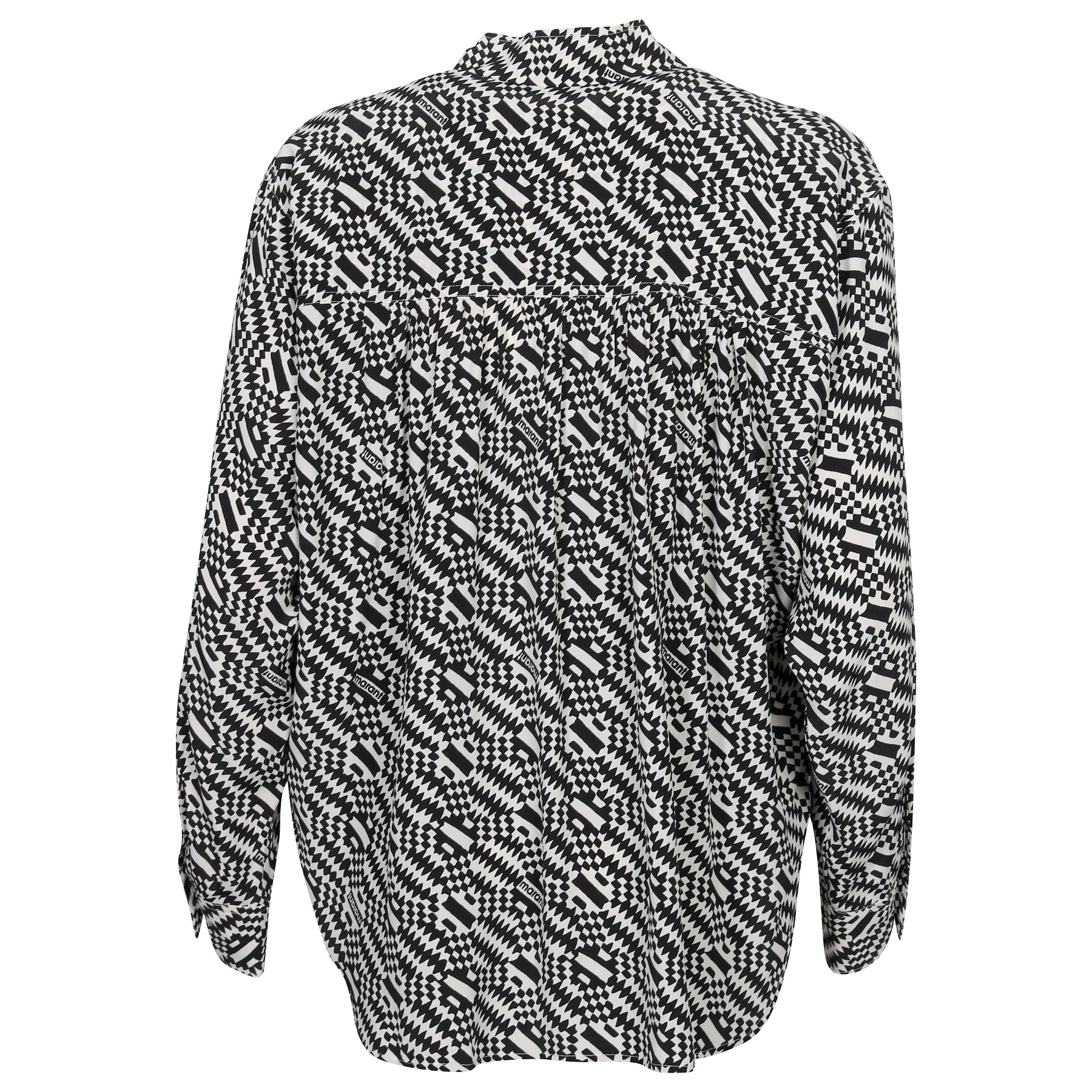 Isabel Marant Étoile Berangere Top in Ecru/Black