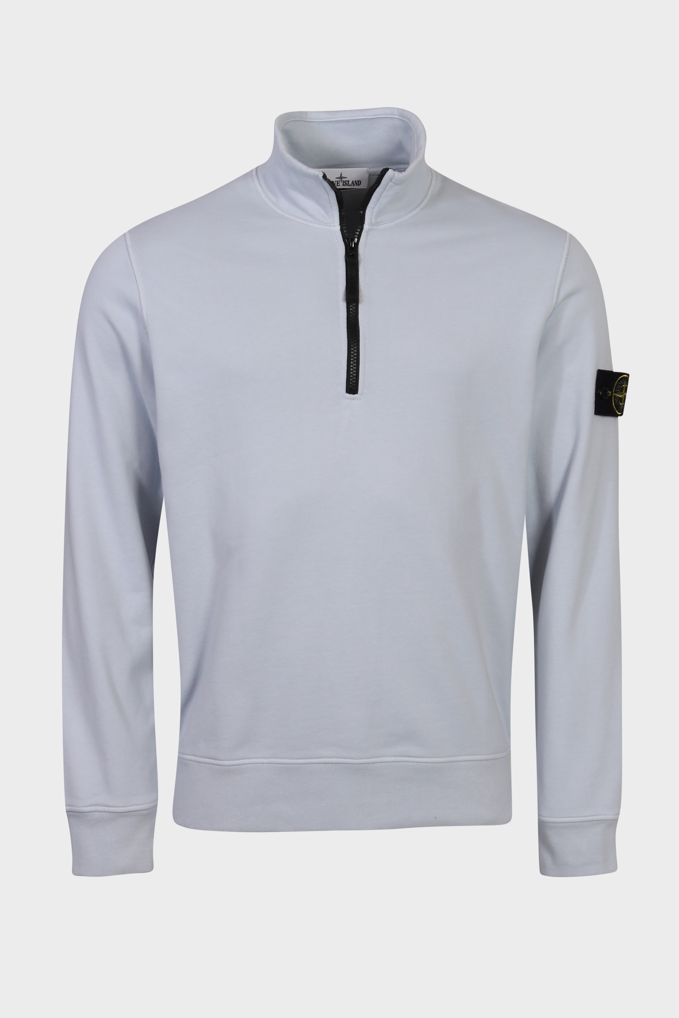 STONE ISLAND Half Zip Sweatshirt in Sky Blue S