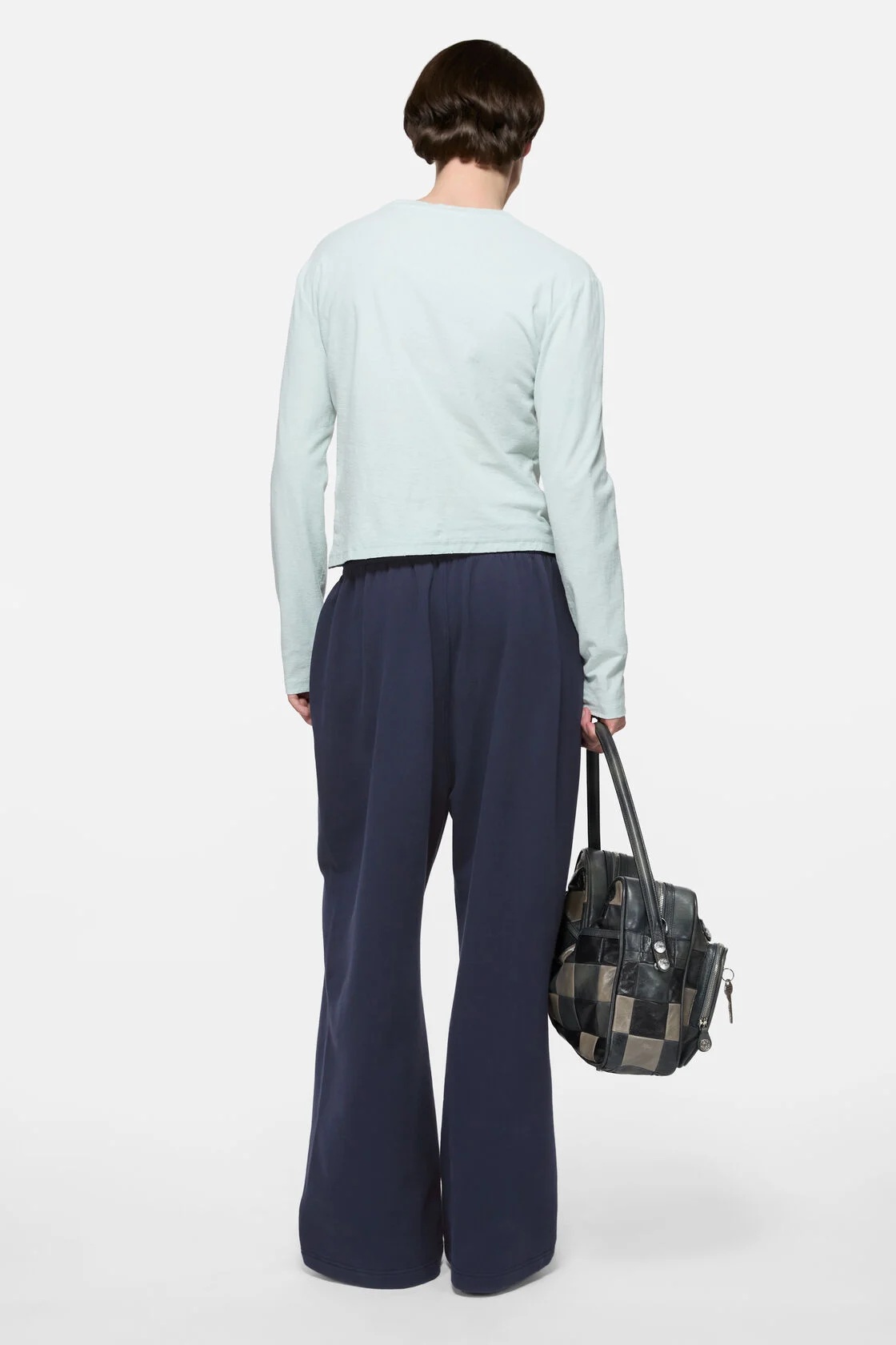 ACNE STUDIOS Logo Sweatpant in Dark Navy