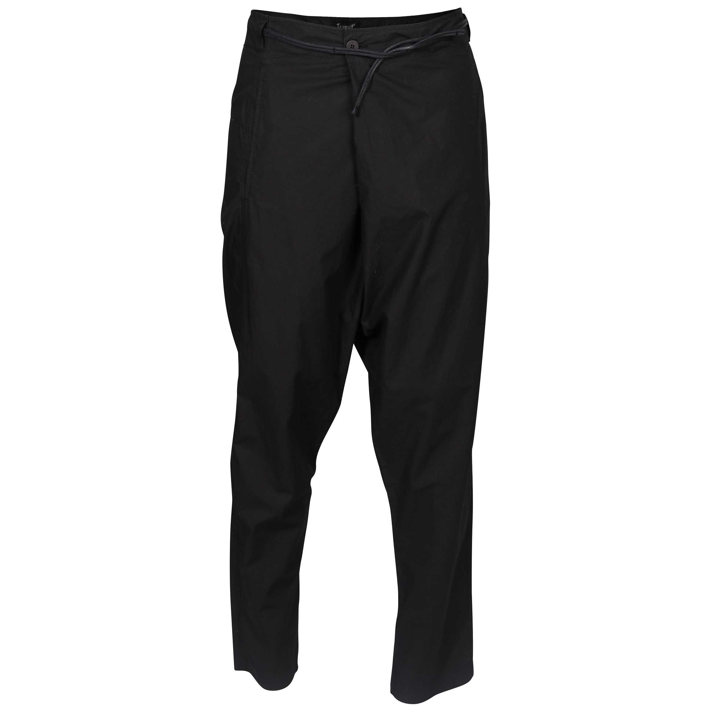 TRANSIT UOMO Cotton Pant in Black