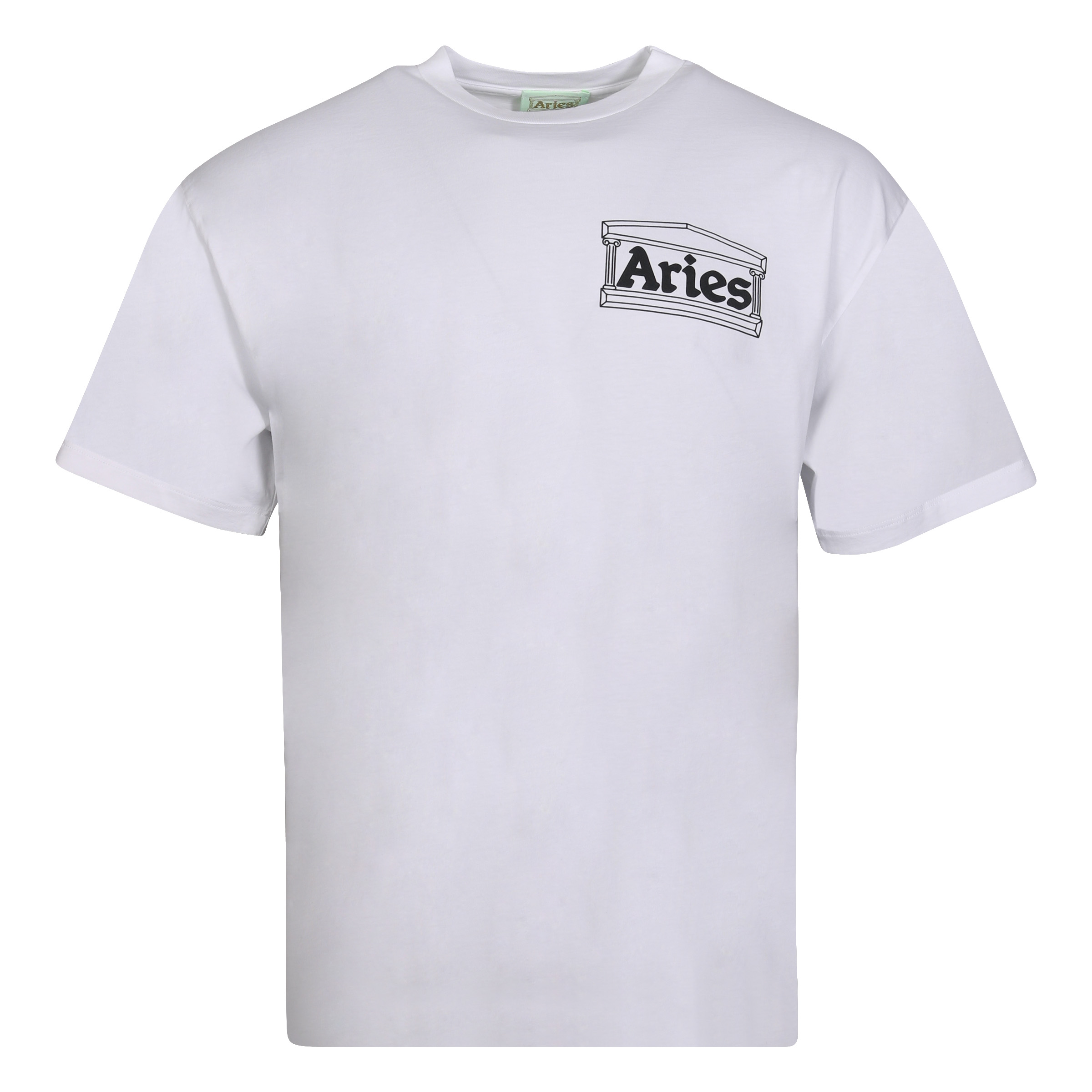 Unisex Aries Temple T-Shirt in White