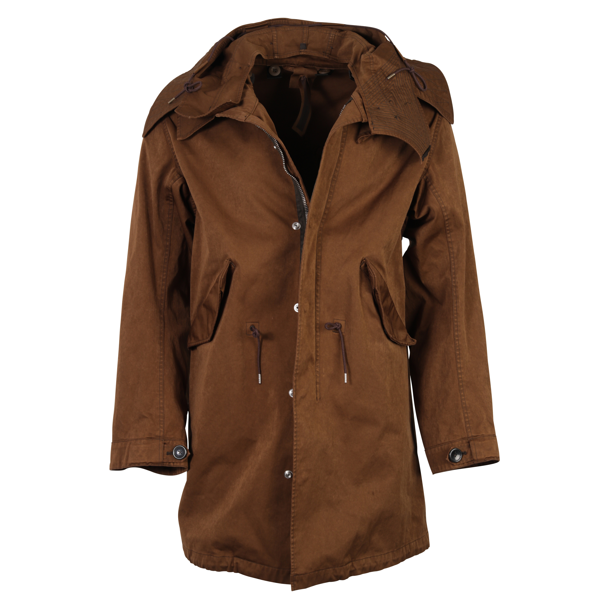 Ten C Military Parka Kapuze khaki