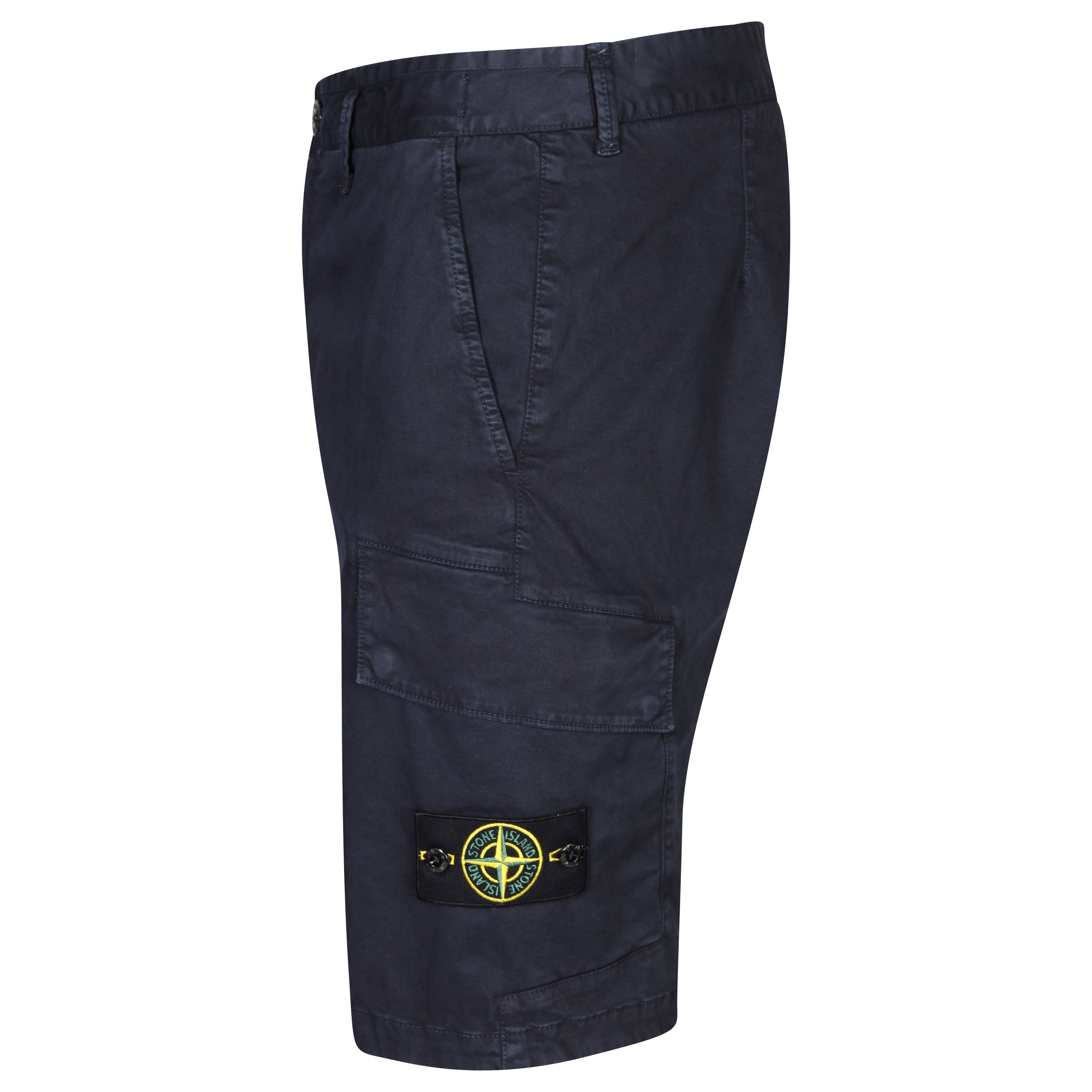 Stone Island Bermuda Shorts in Washed Navy 31