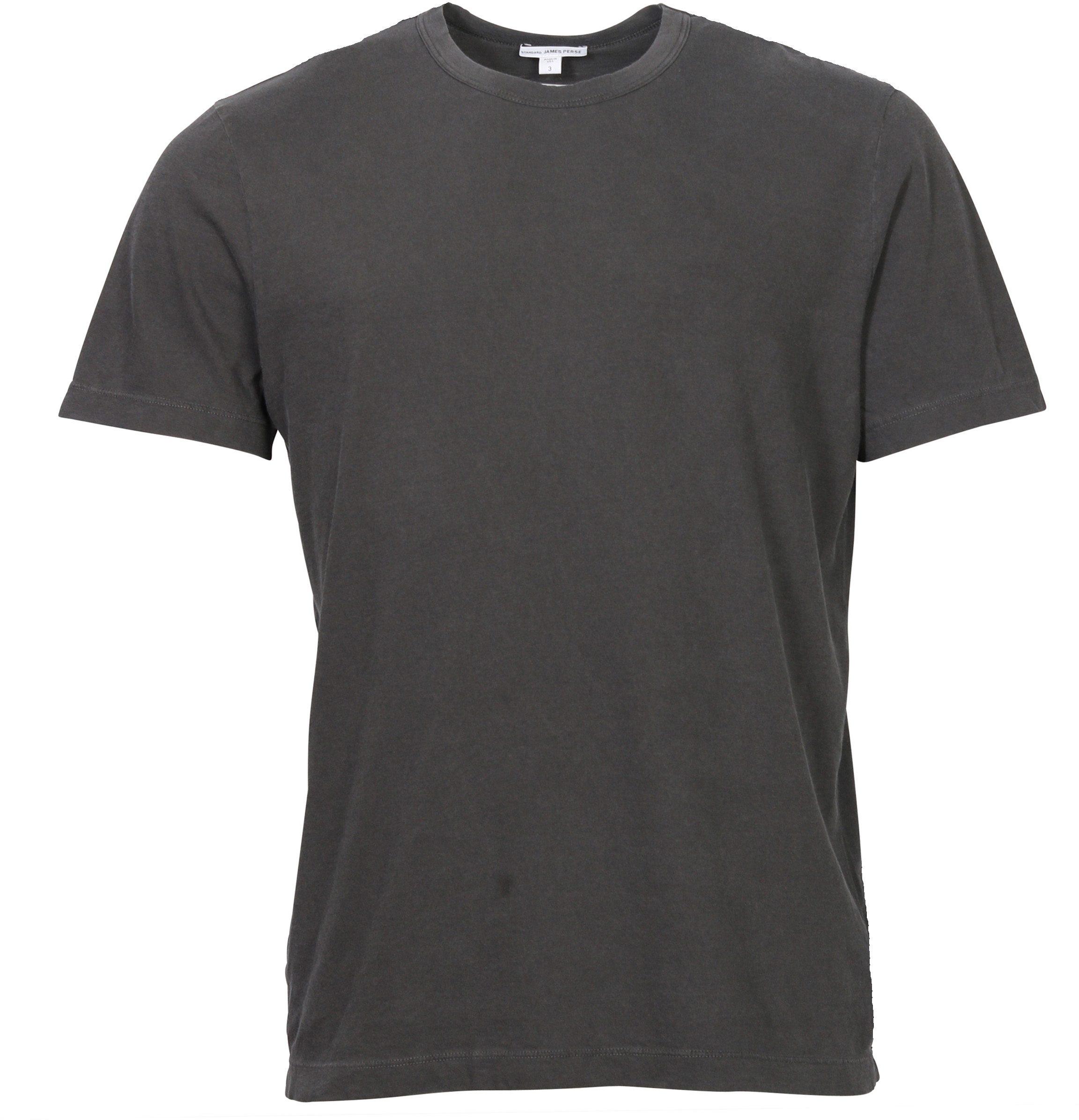 James Perse T-Shirt Crewneck Carbon
