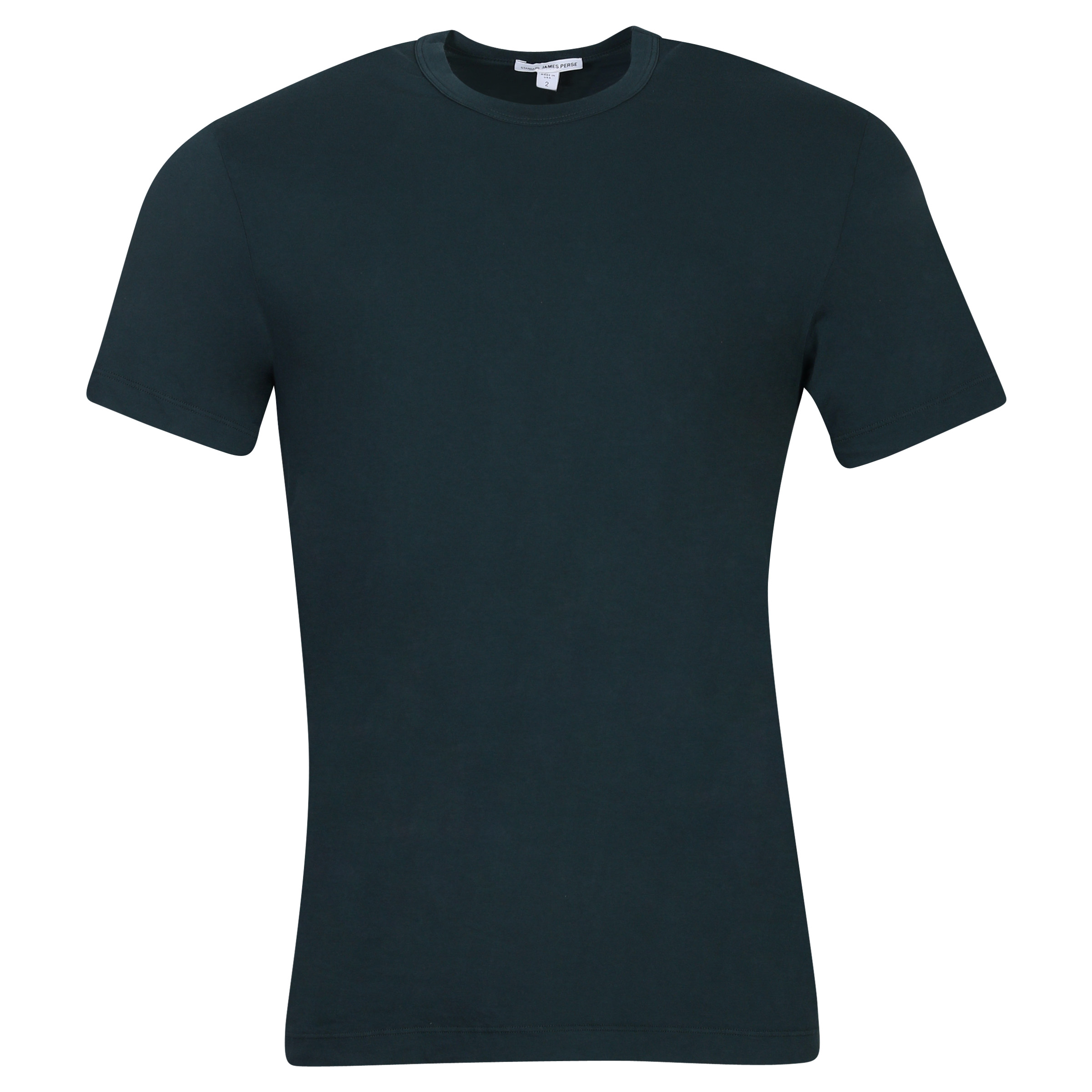 James Perse T-Shirt Crewneck Washed Green S/1
