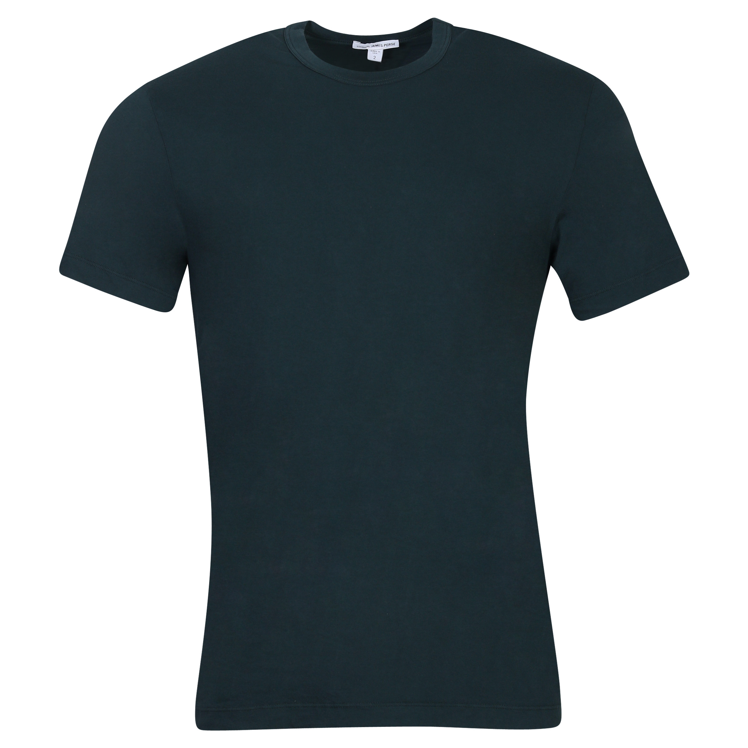 James Perse T-Shirt Crewneck Washed Green