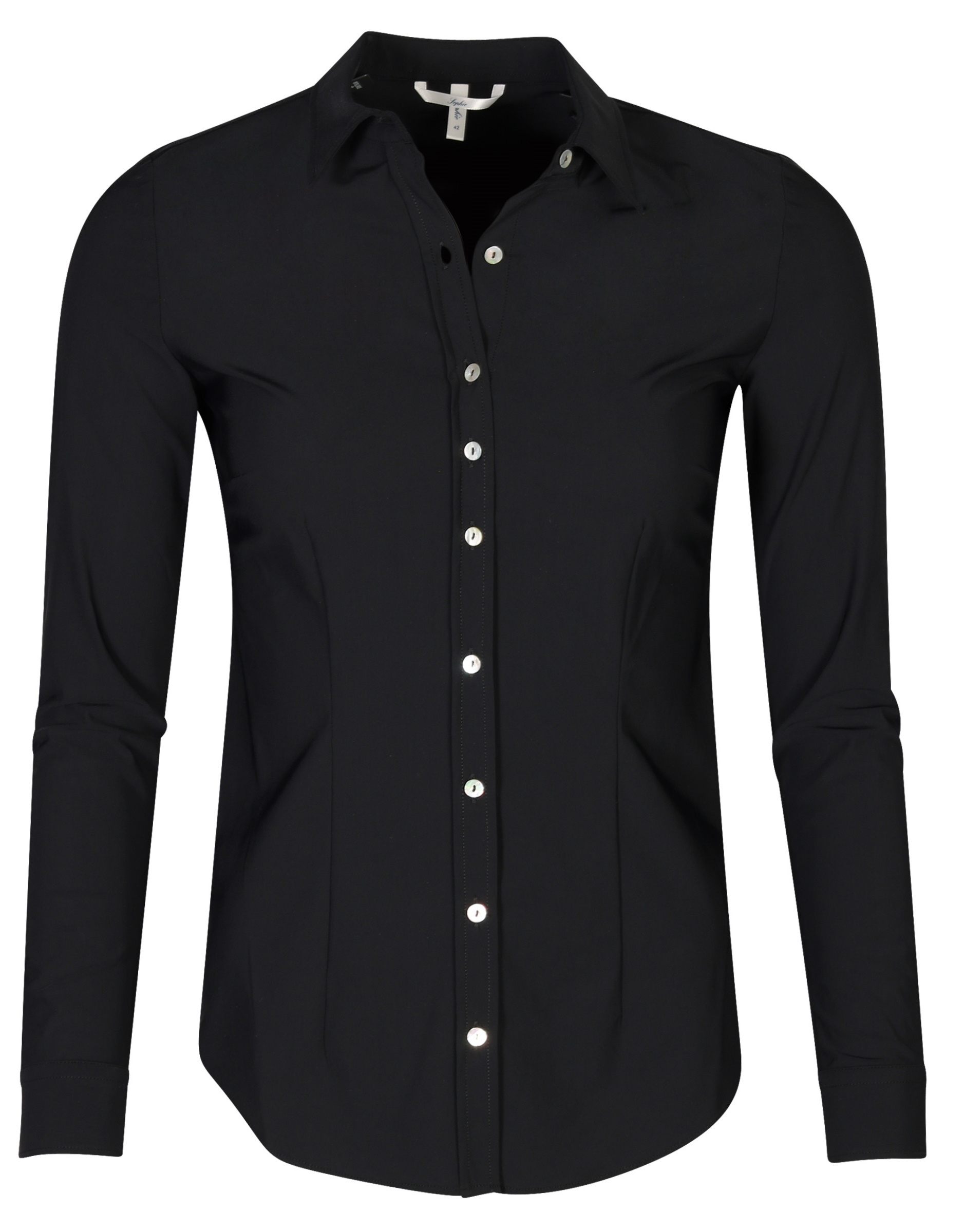 Sophie Tech Stretch Blouse Black