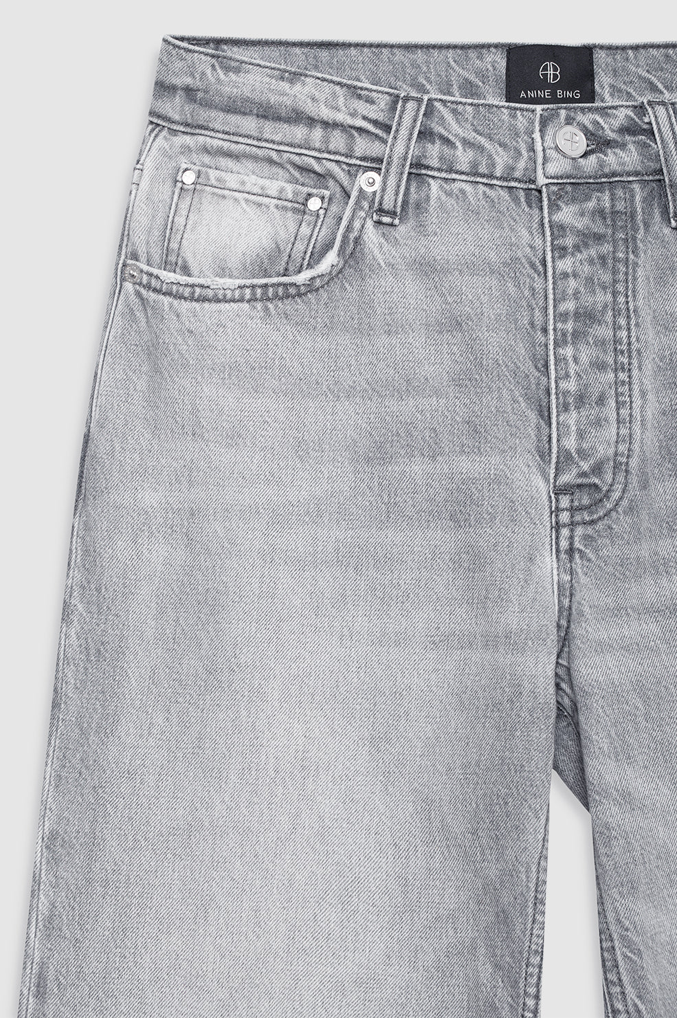 ANINE BING Jeans Hugh in Grey 31