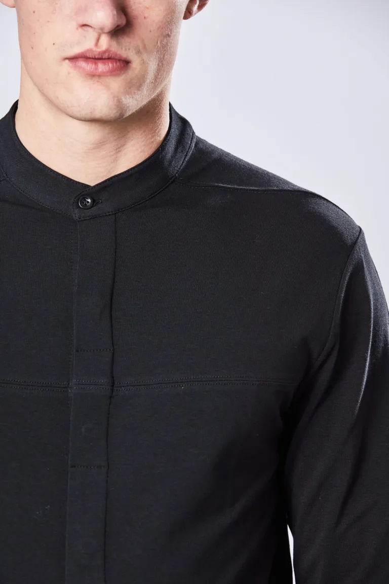 THOM KROM Shirt in Black XXL