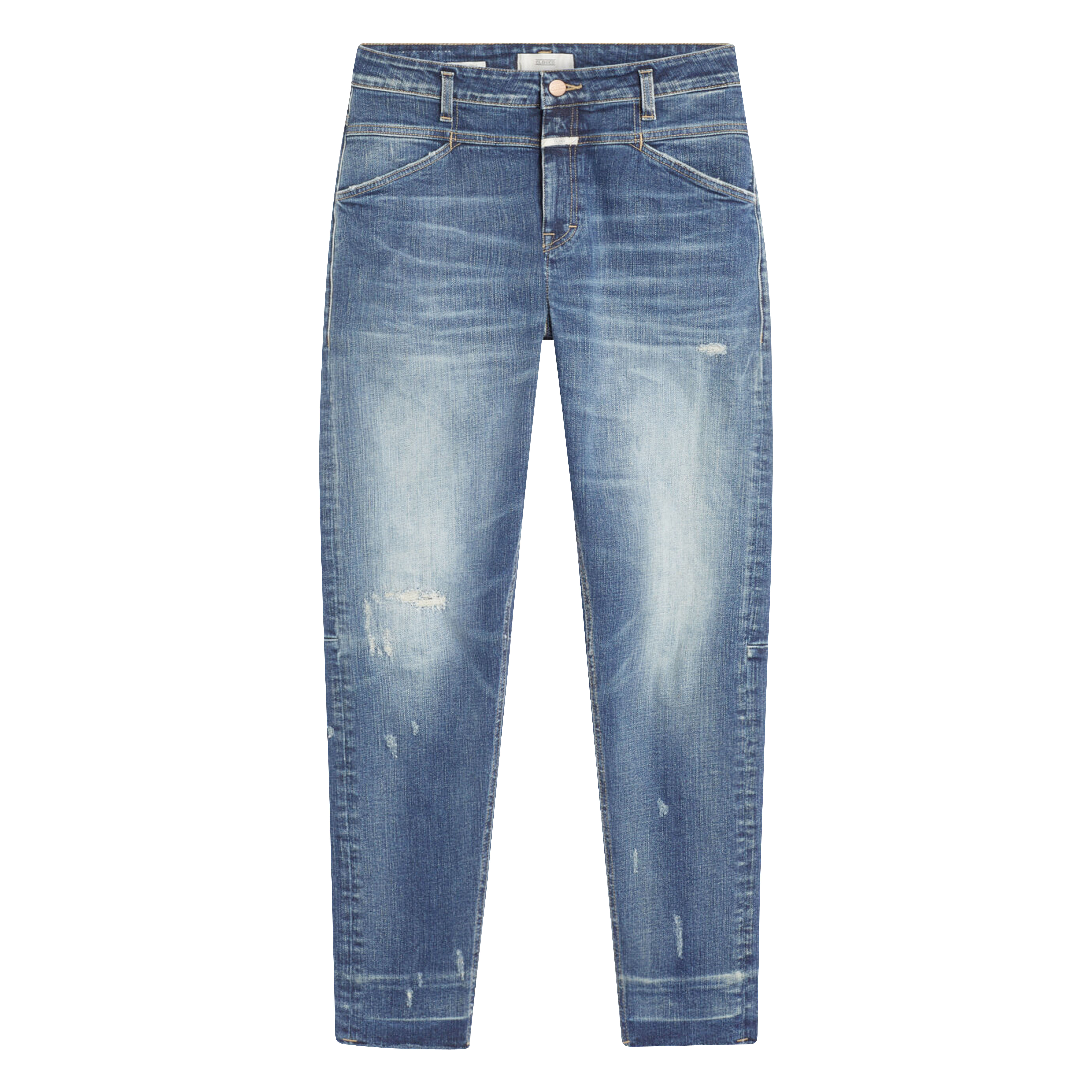 CLOSED X-Lent Boyfriend Jeans in Mid Blue