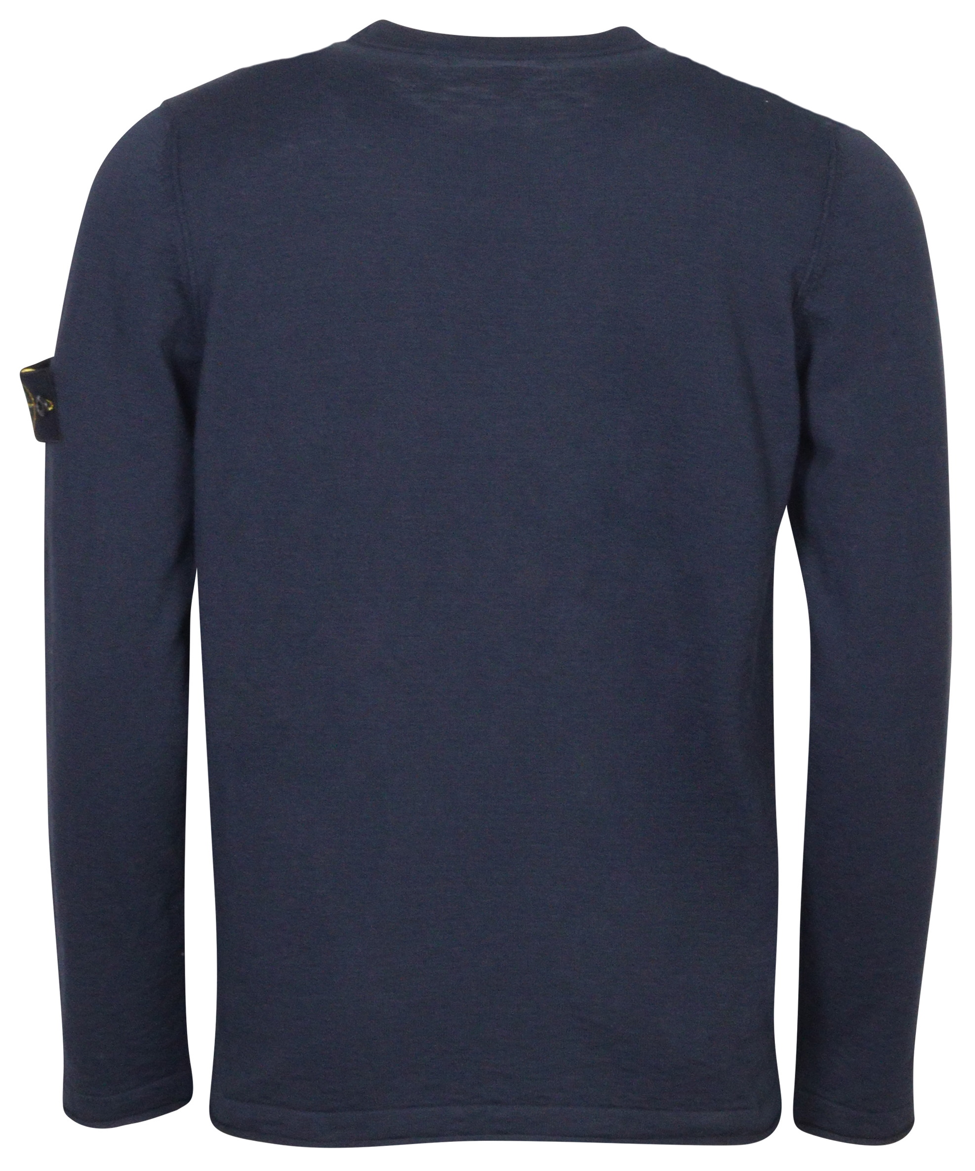 Stone Island Crew Neck Knit Sweater Navy