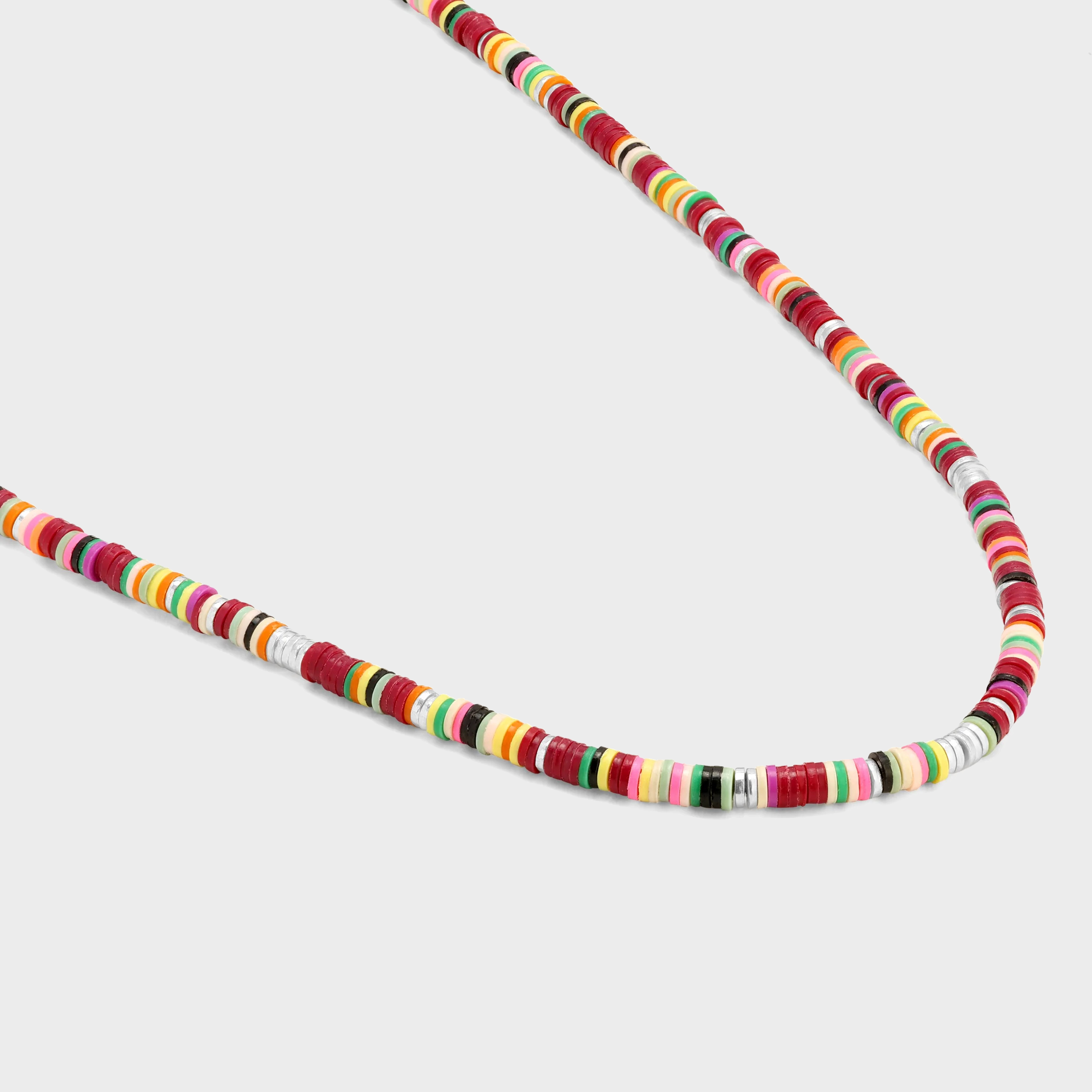 MAOR Mini Malli Necklace/Bracelet in Maroon Mix