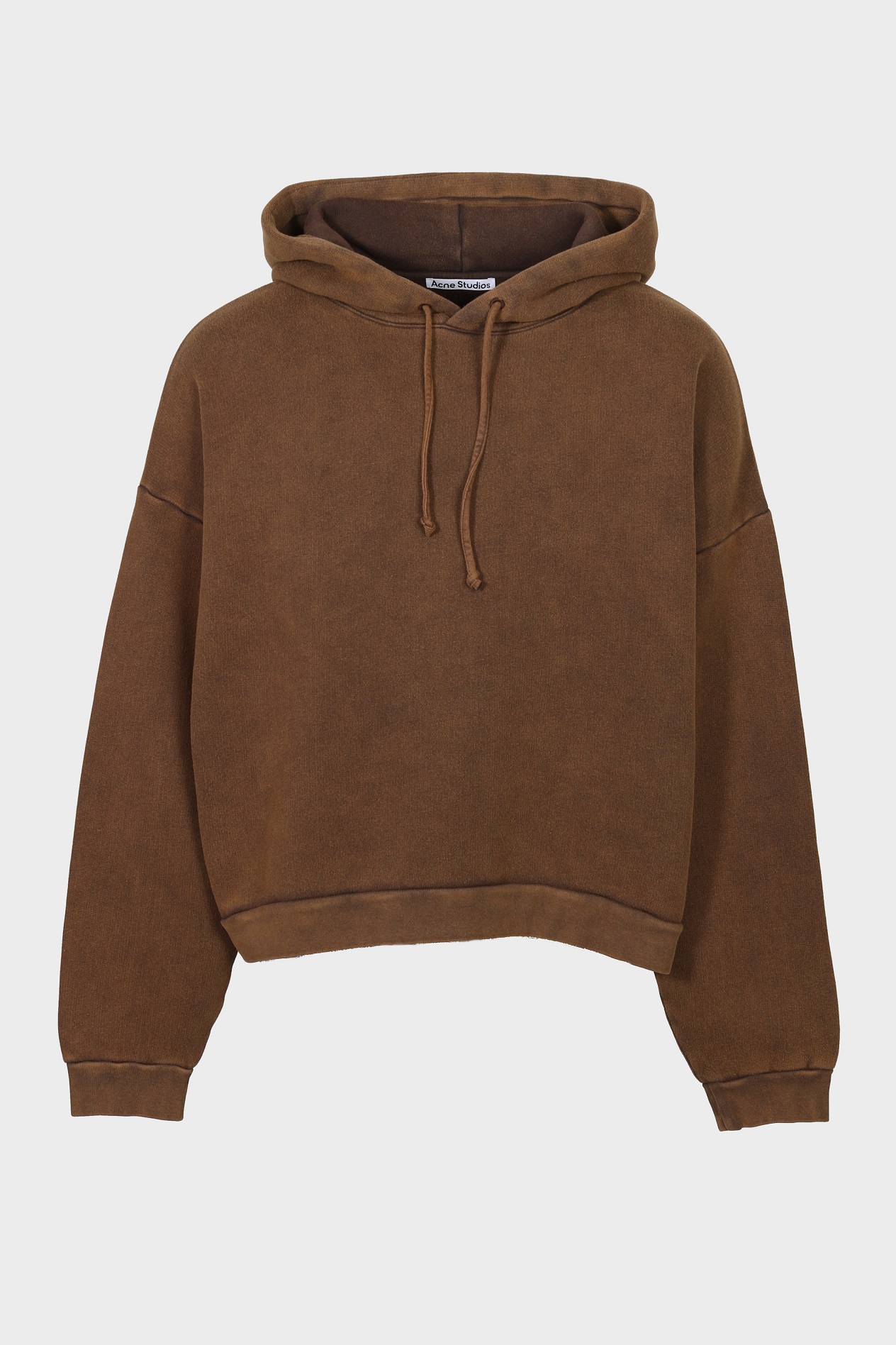 ACNE STUDIOS Vintage Oversize Sweathoodie in Chocolate Brown