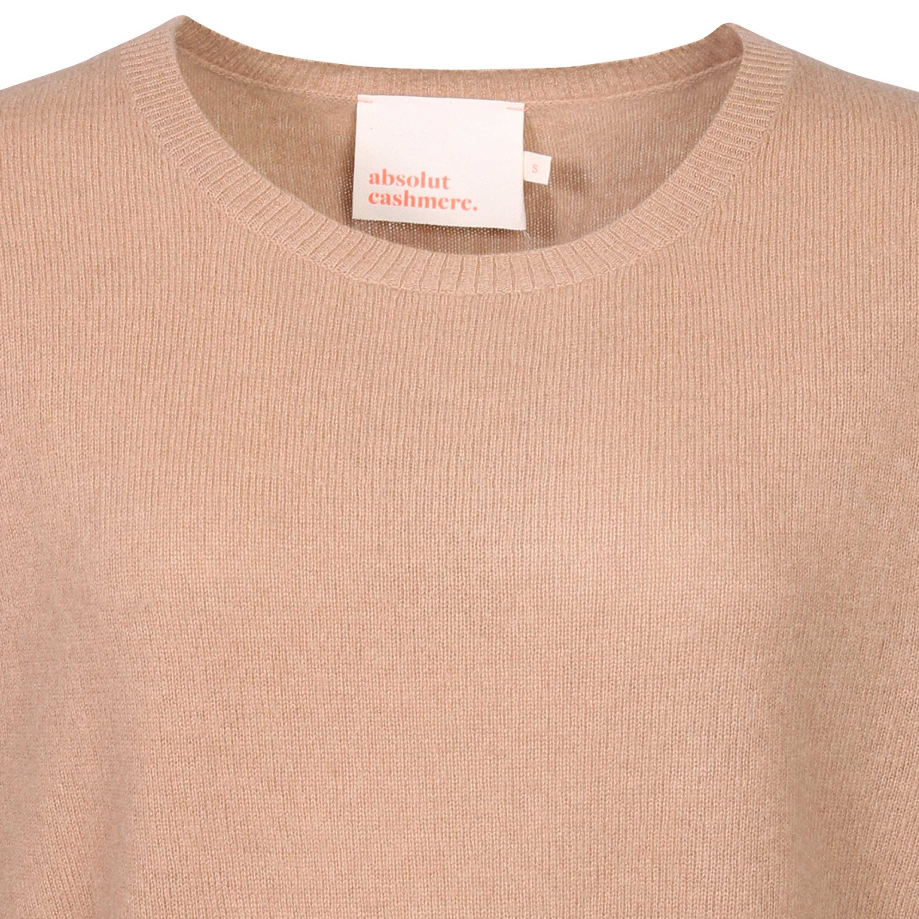 Absolut Cashmere Kaira Cashmere Pullover in Camel L