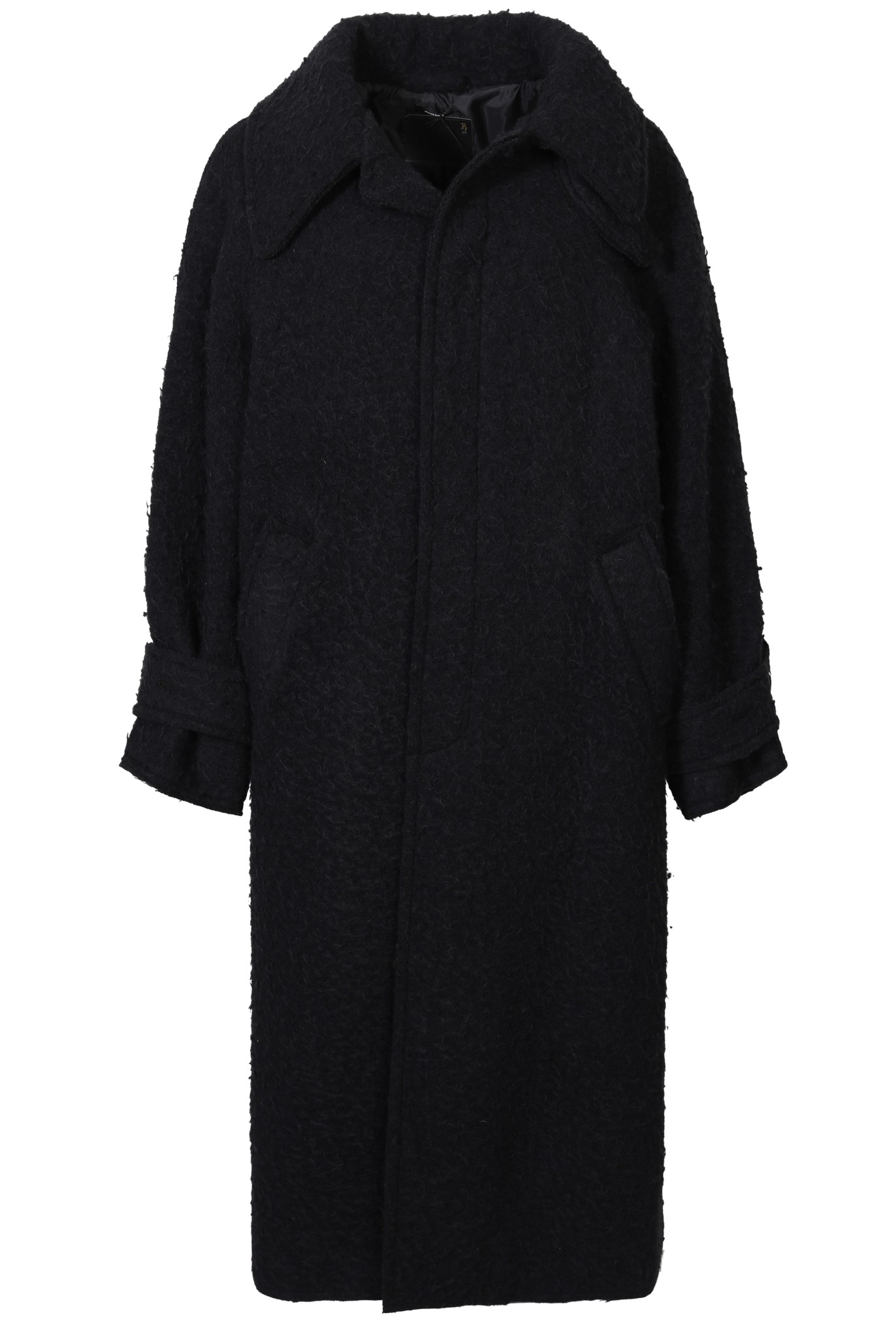 R13 Jumbo Coat in Black