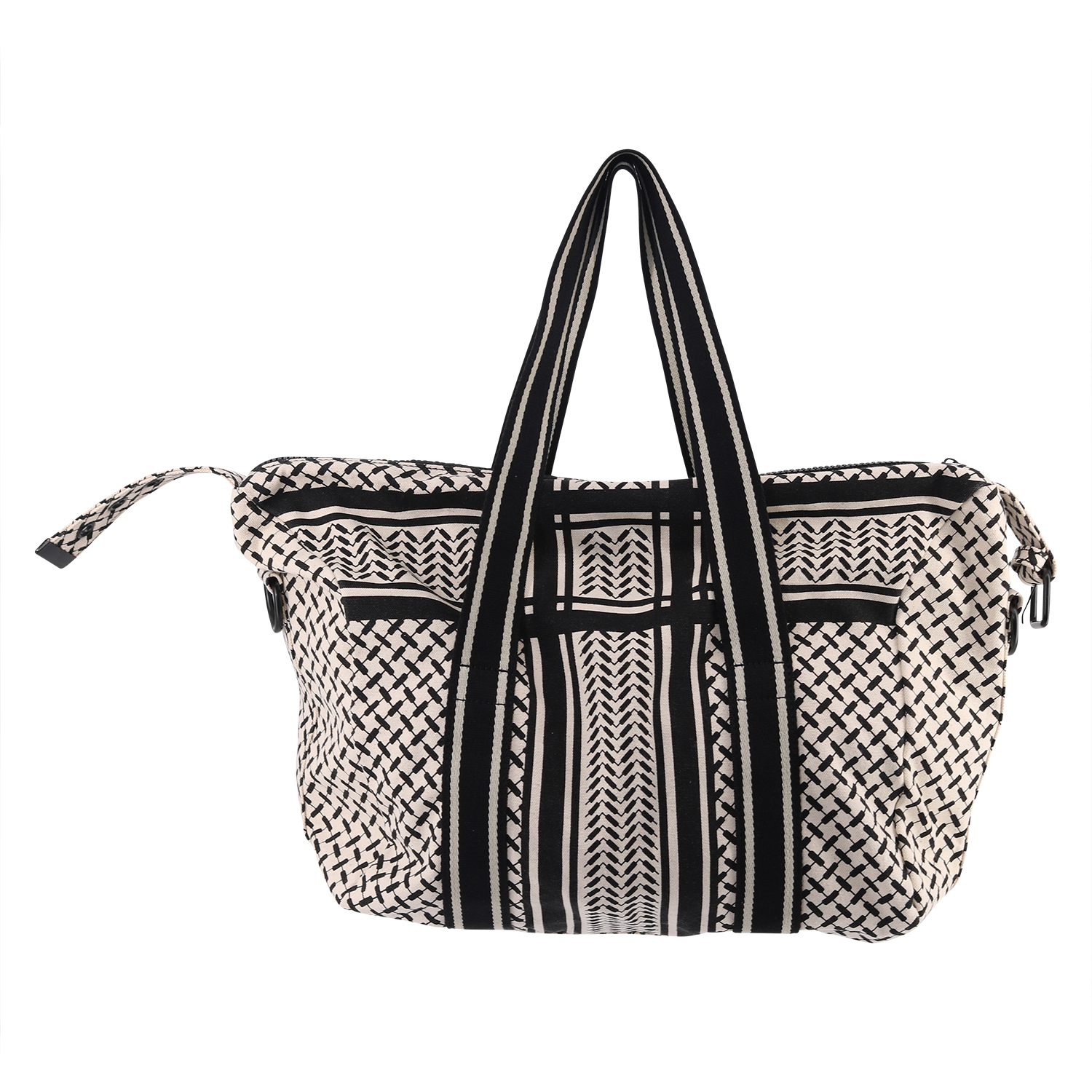 Lala Berlin Small Bag Muriel Kufiya Offwhite Black