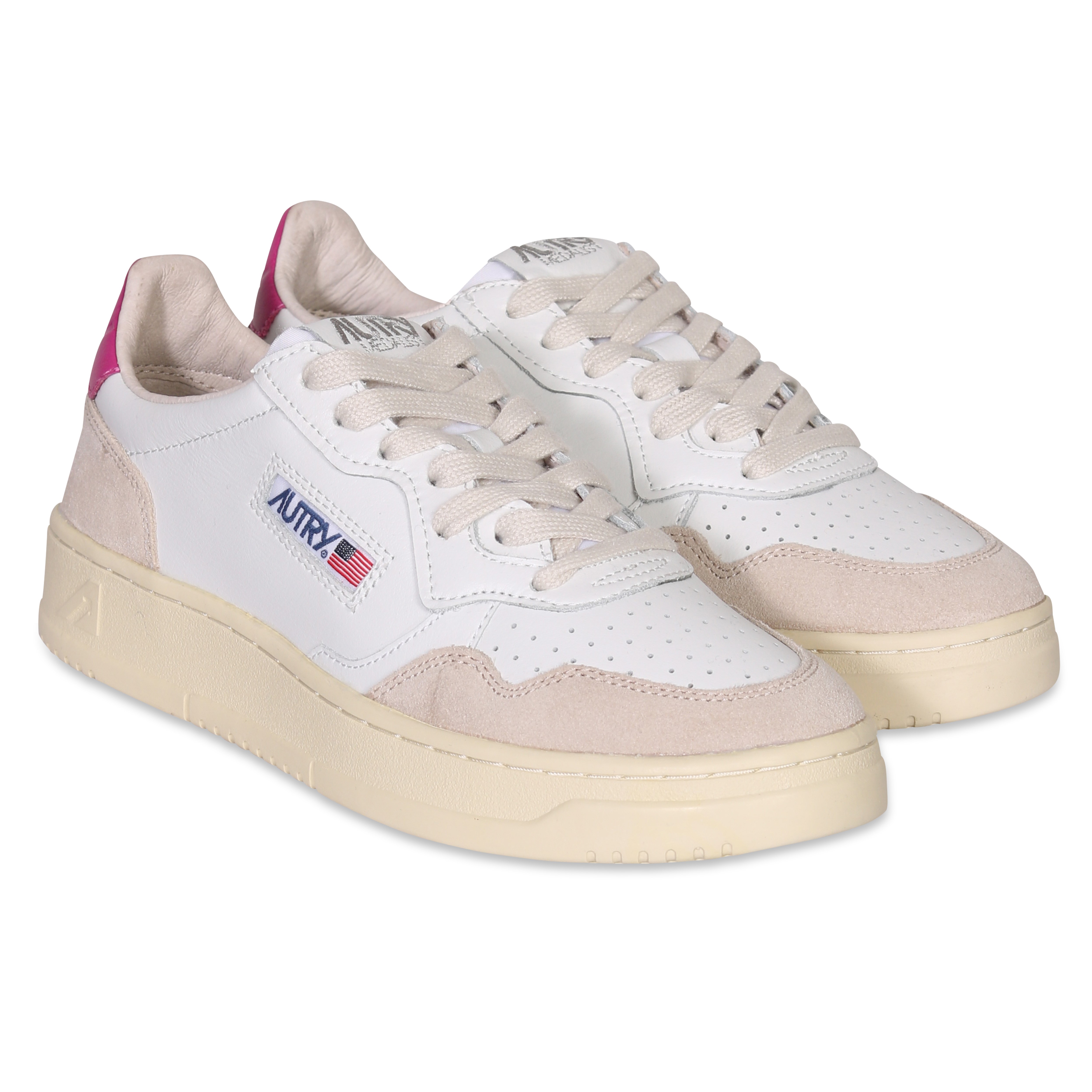 Autry Action Shoes Low Sneaker Suede/White/Bubble 41