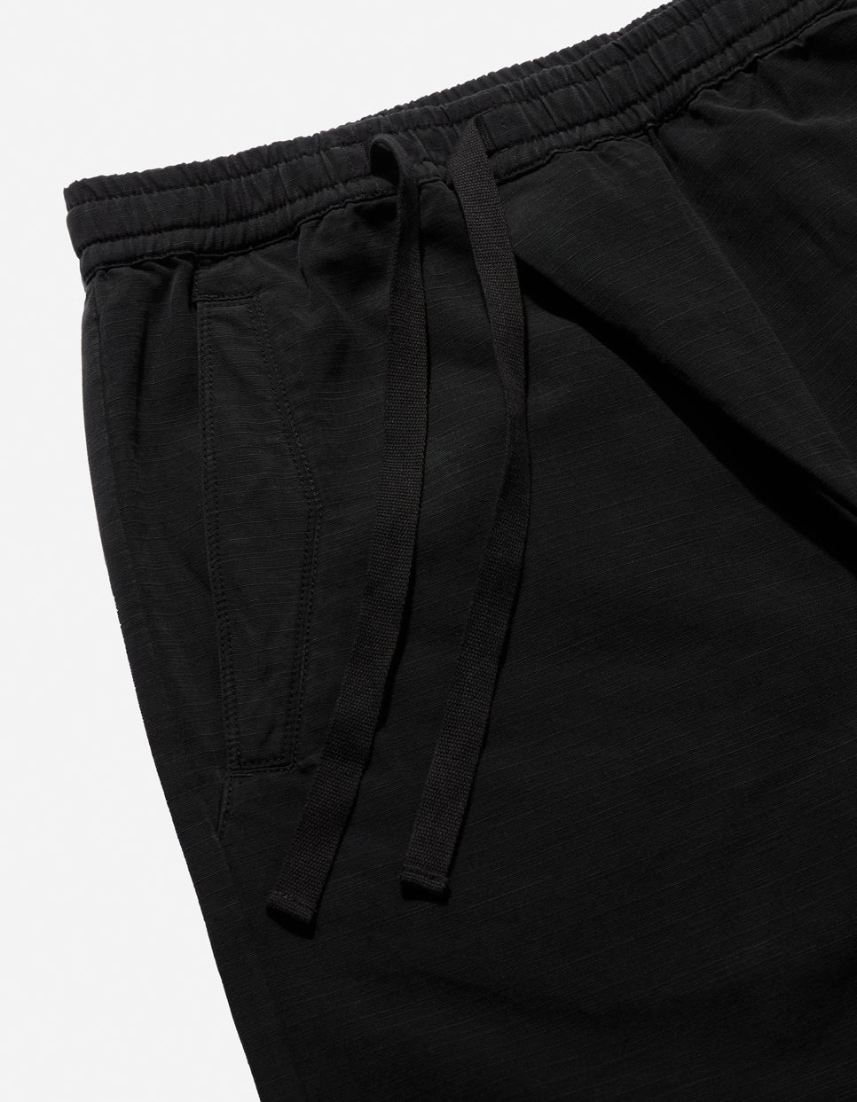 MAHARISHI 4301 Loose Asym Track Pants in Black XL