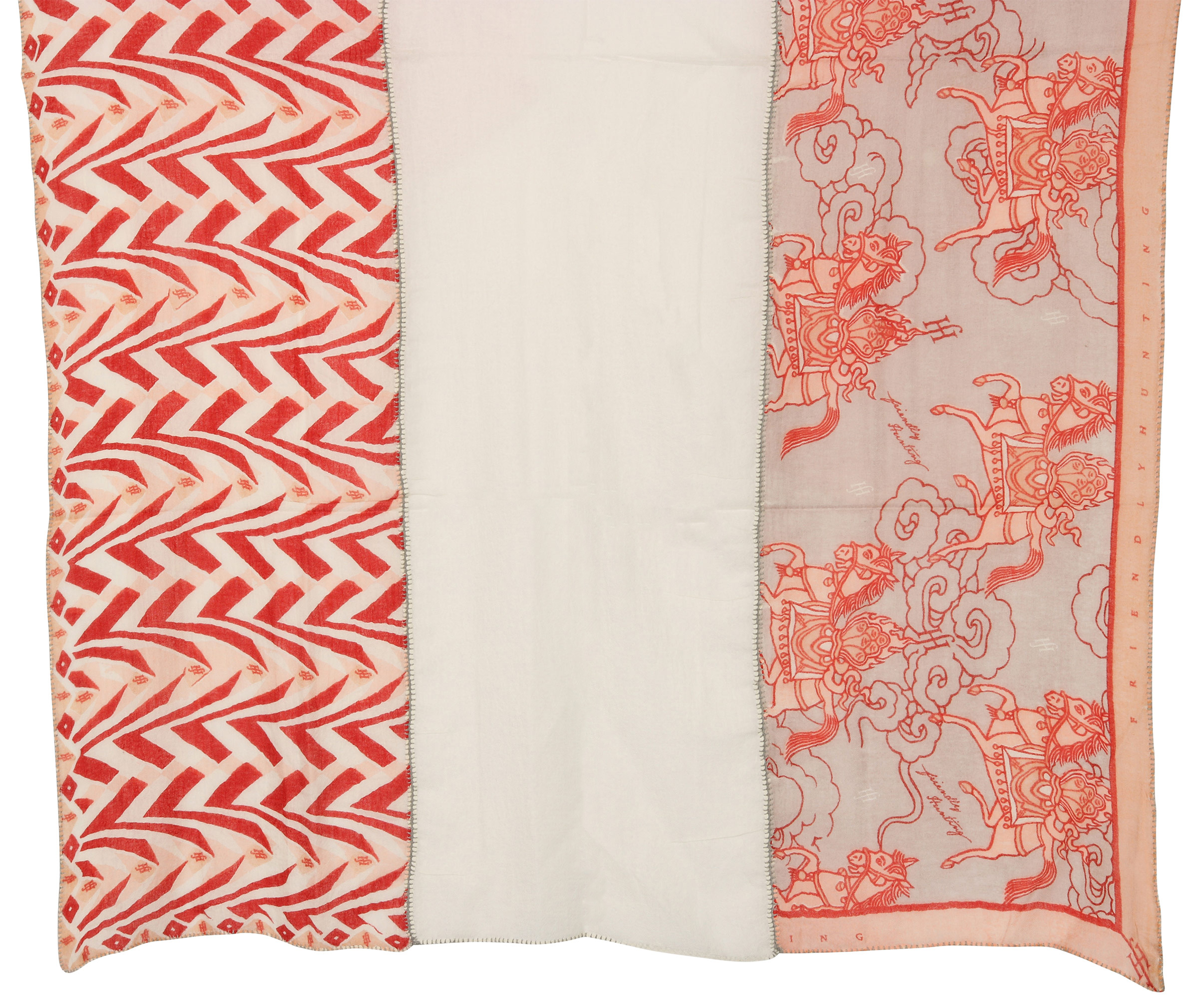 Friendly Hunting Patch Scarf Multicolour