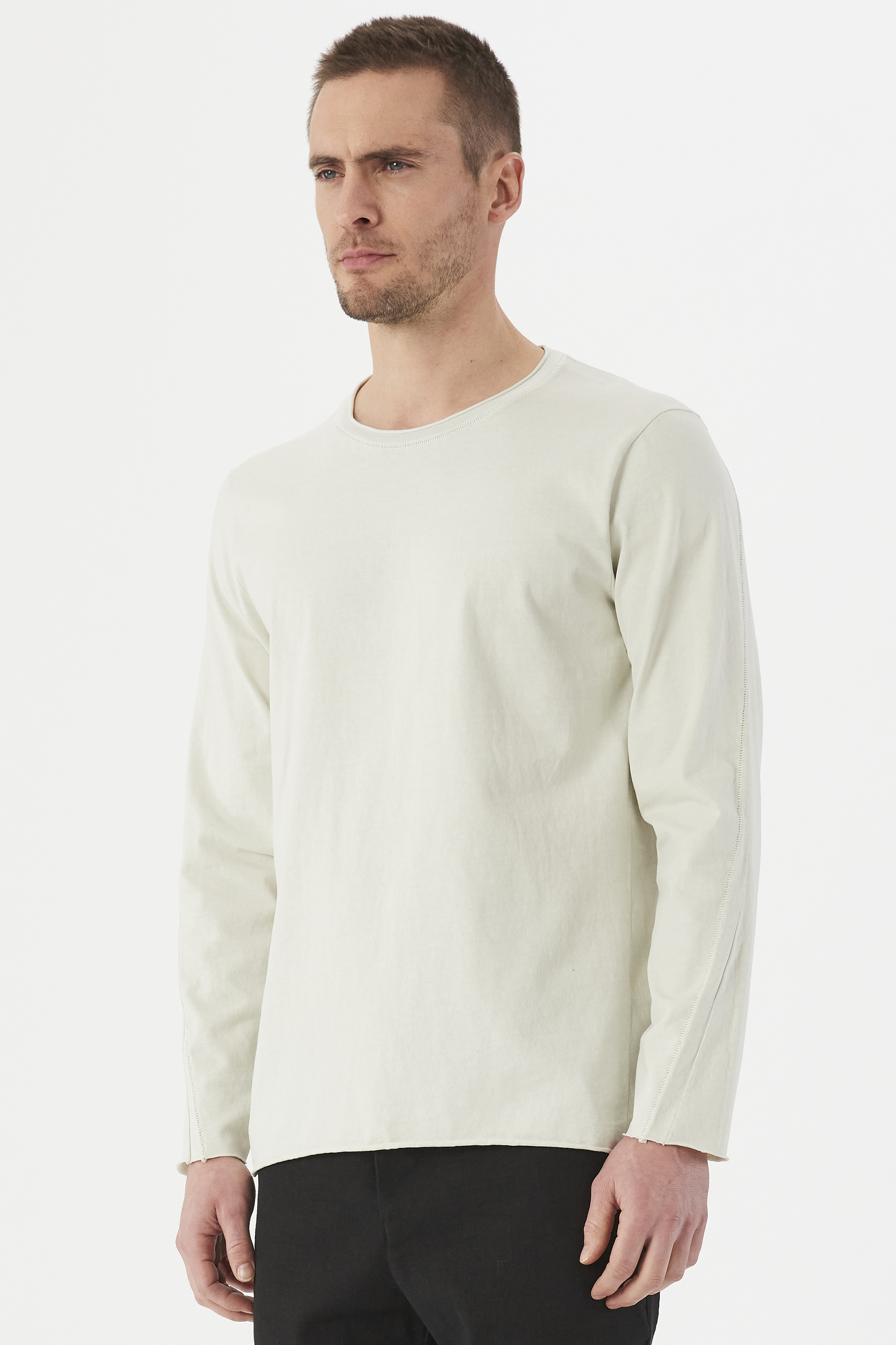 TRANSIT UOMO Longsleeve in Chalk L