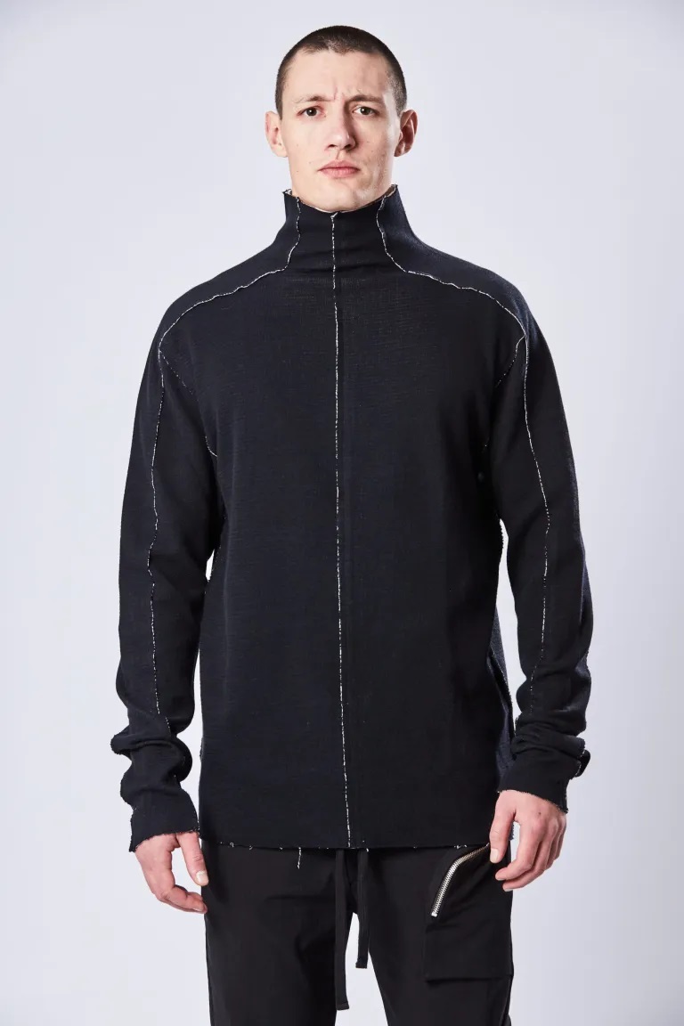 THOM KROM Heavy Cotton Oversize T-Shirt in Black